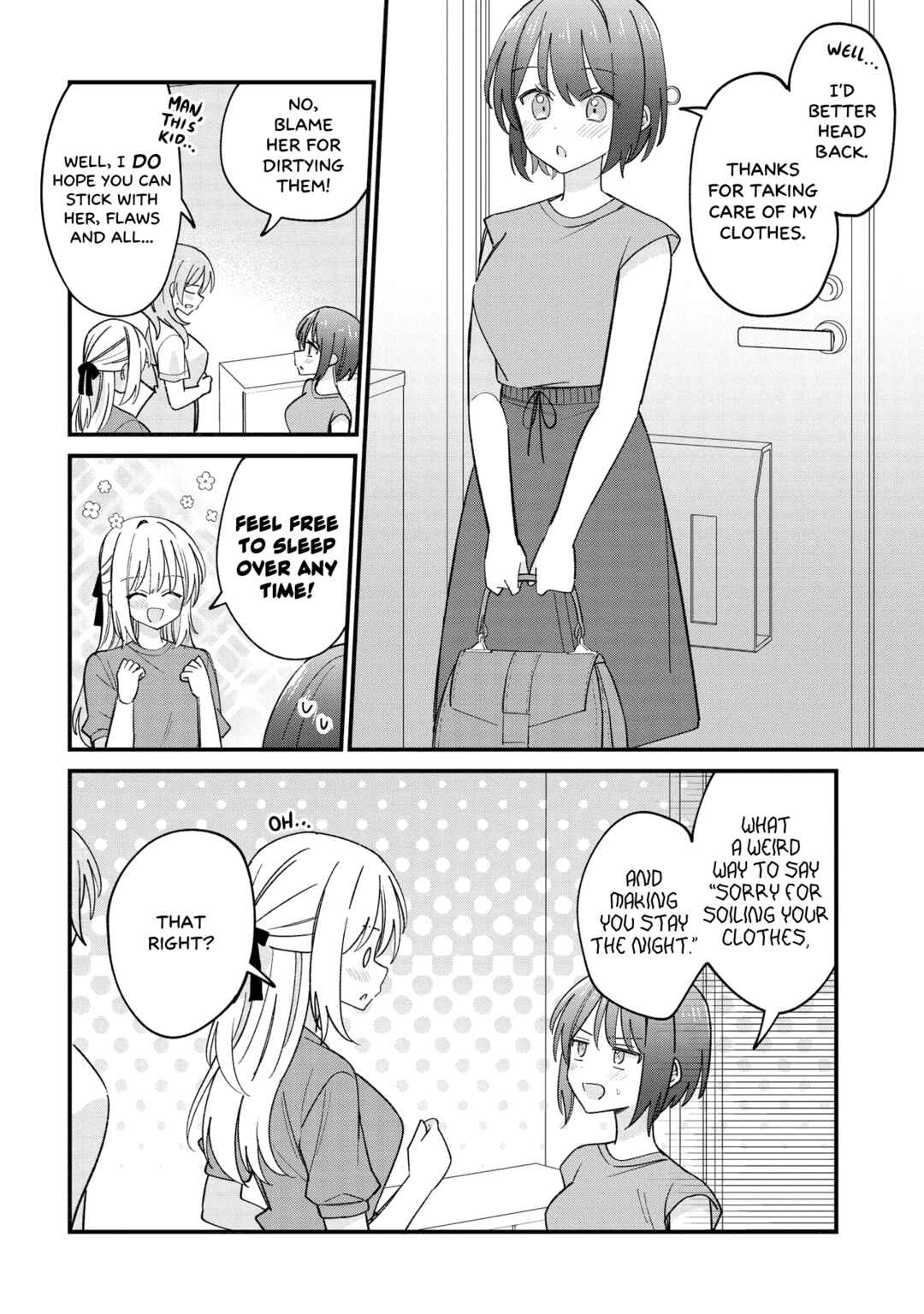 Kao dake yoi Classmate ga, Yatara to Guigui Kuru Yuri no Hanashi. Chapter 4.1 - Page 9