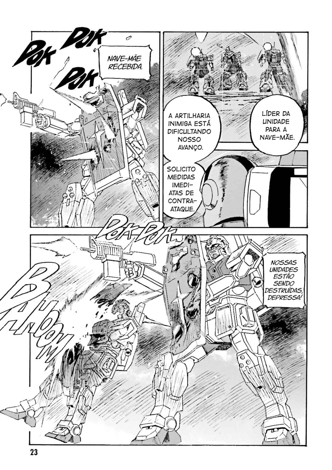 Mobile Suit Gundam: The Nameless Battlefield Chapter 1 - Page 9