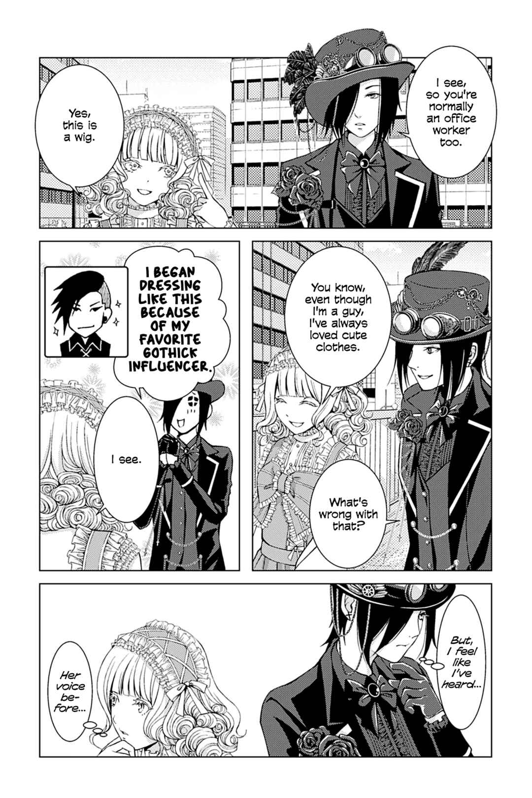 Goth Lady and Lolita Boy Chapter 3 - Page 1