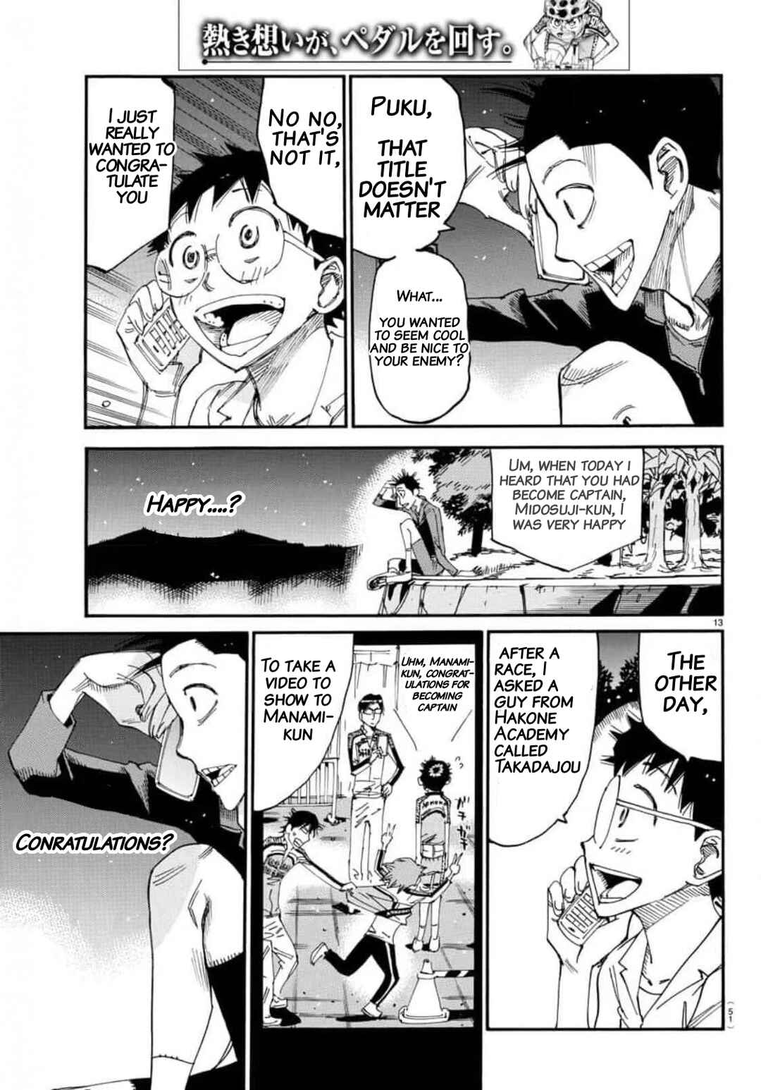 Yowamushi Pedal Chapter 636 - Page 12