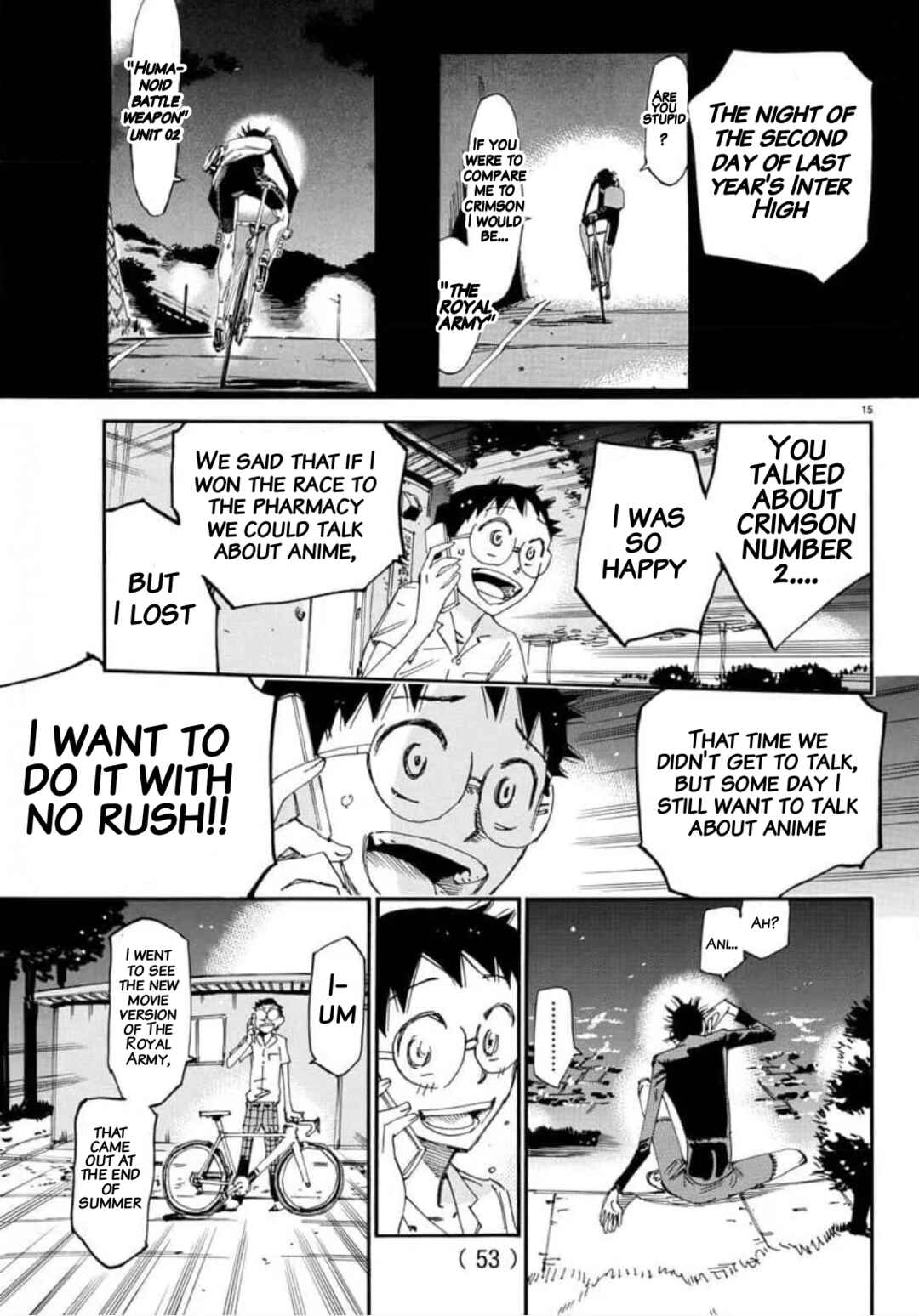 Yowamushi Pedal Chapter 636 - Page 14