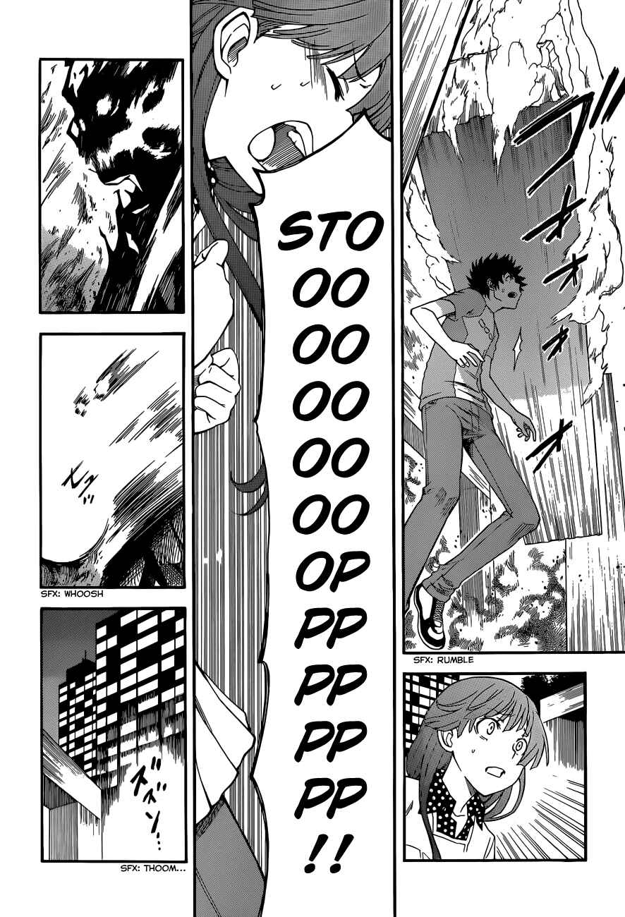 Toaru Majutsu no Index Gaiden: Toaru Kagaku no Railgun Chapter 56.5 - Page 13