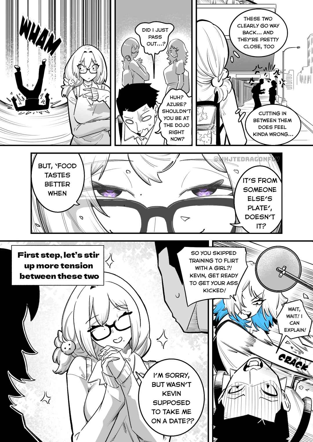 Azure Wants to Turn Me into the Ideal BF Chapter 9 - Page 3