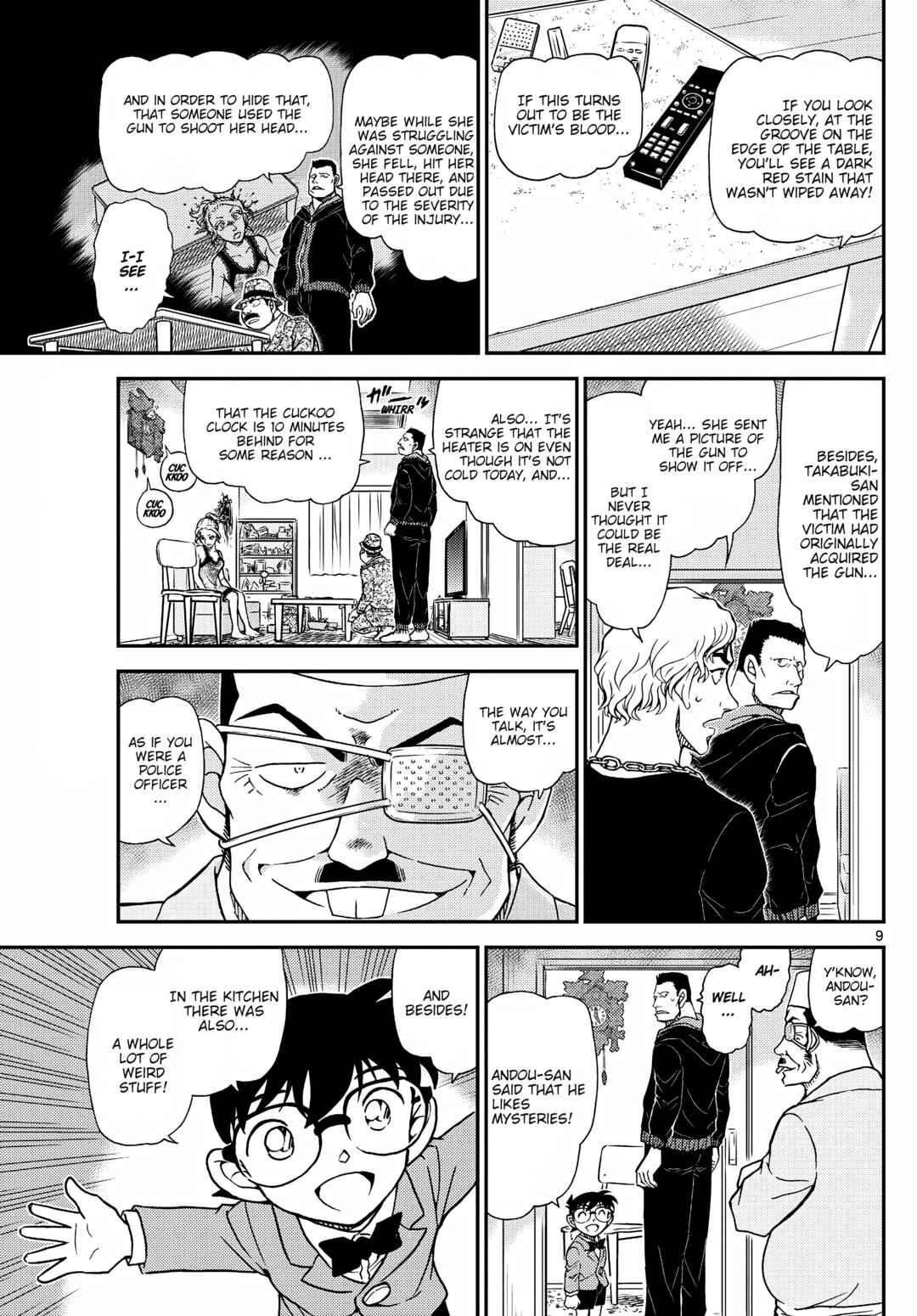 Detective Conan Chapter 1145 - Page 9