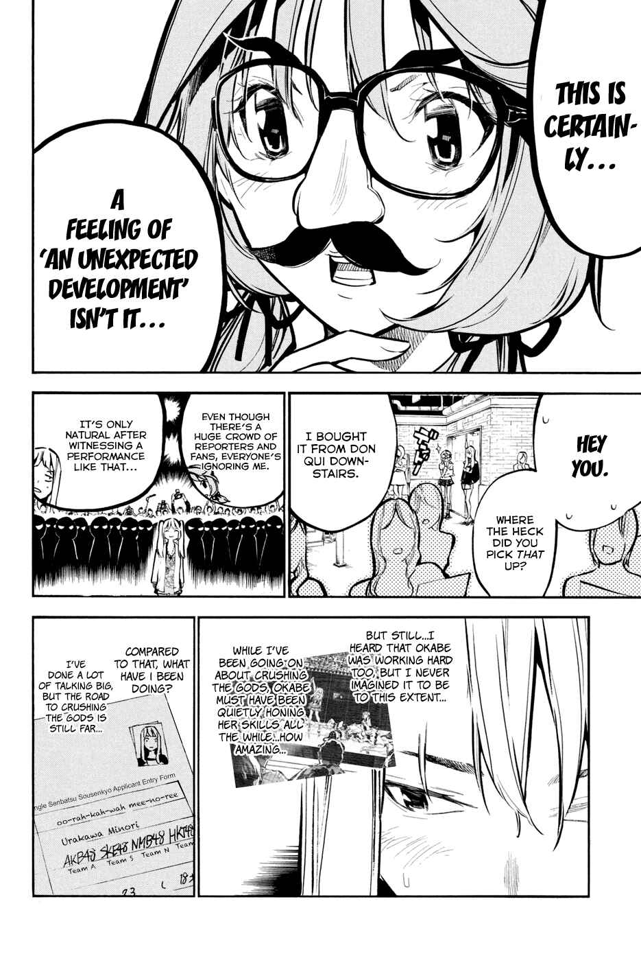 AKB49: Ren'ai Kinshi Jourei Chapter 181 - Page 4
