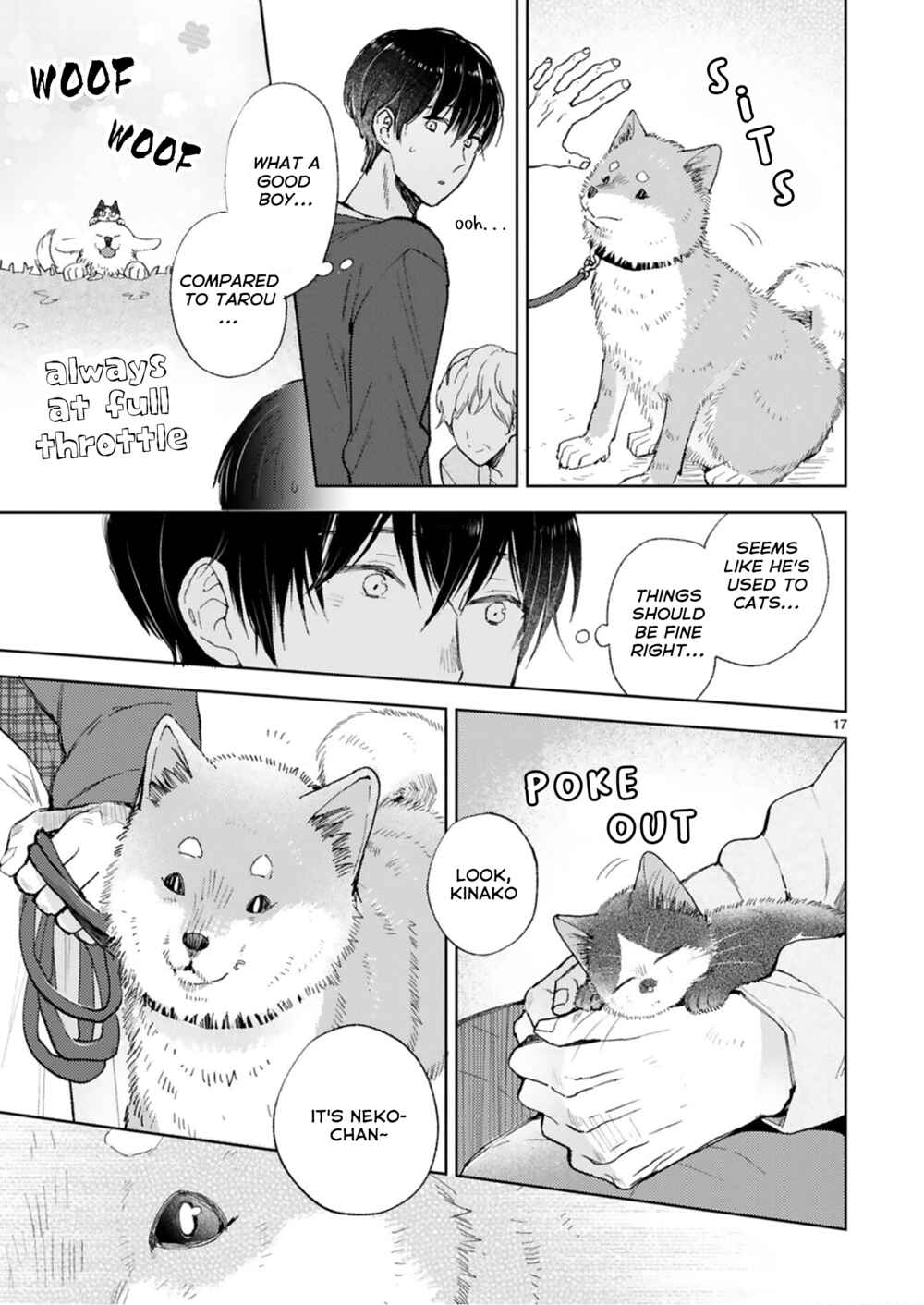 Doukyonin wa Hiza, Tokidoki, Atama no Ue. Chapter 21.1 - Page 17