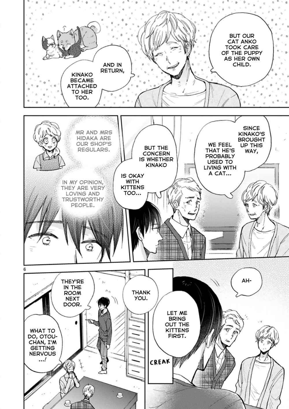 Doukyonin wa Hiza, Tokidoki, Atama no Ue. Chapter 21.1 - Page 6
