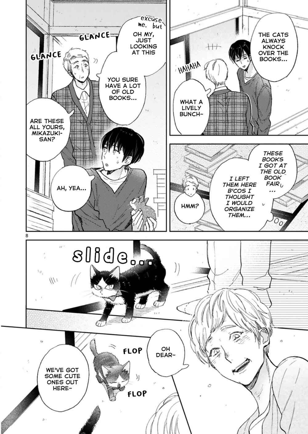 Doukyonin wa Hiza, Tokidoki, Atama no Ue. Chapter 21.1 - Page 8