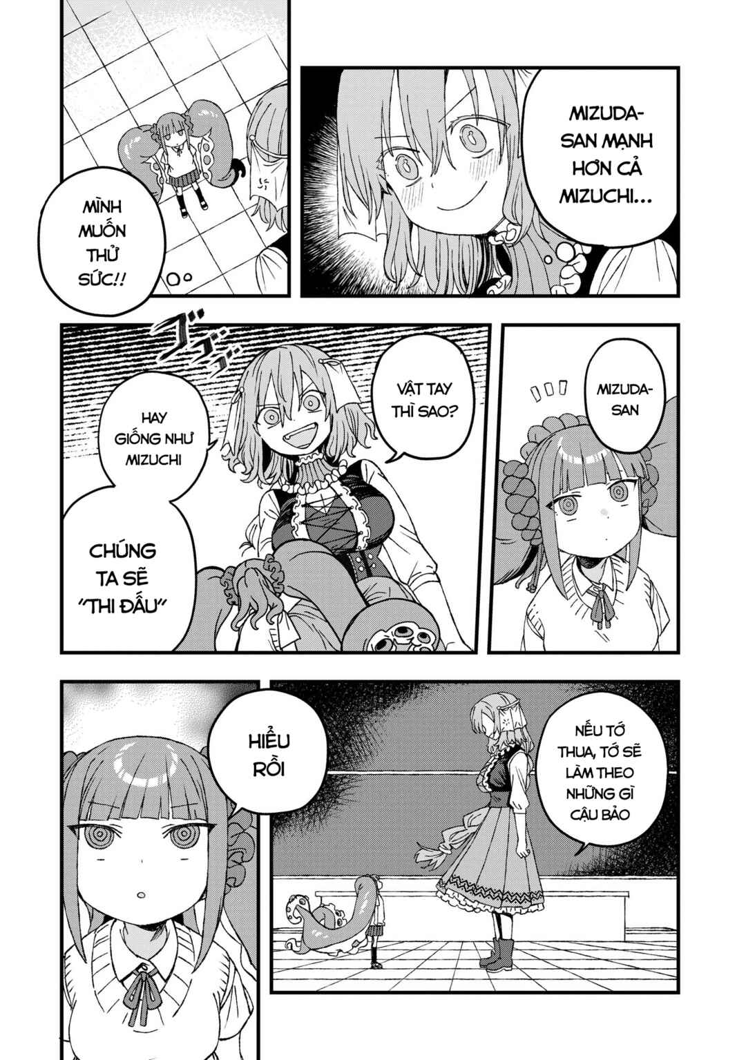Mizudako-chan kara wa Nigerarenai! Chapter 22 - Page 14