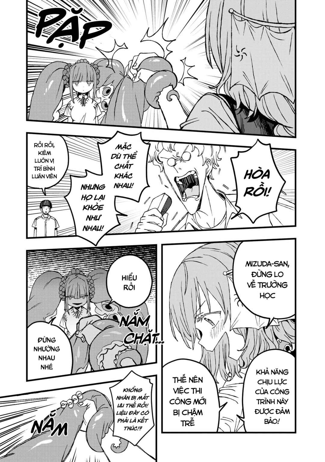 Mizudako-chan kara wa Nigerarenai! Chapter 22 - Page 16
