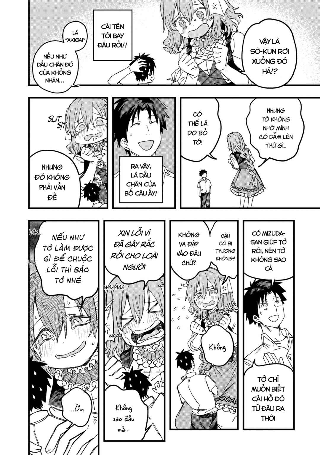 Mizudako-chan kara wa Nigerarenai! Chapter 22 - Page 9