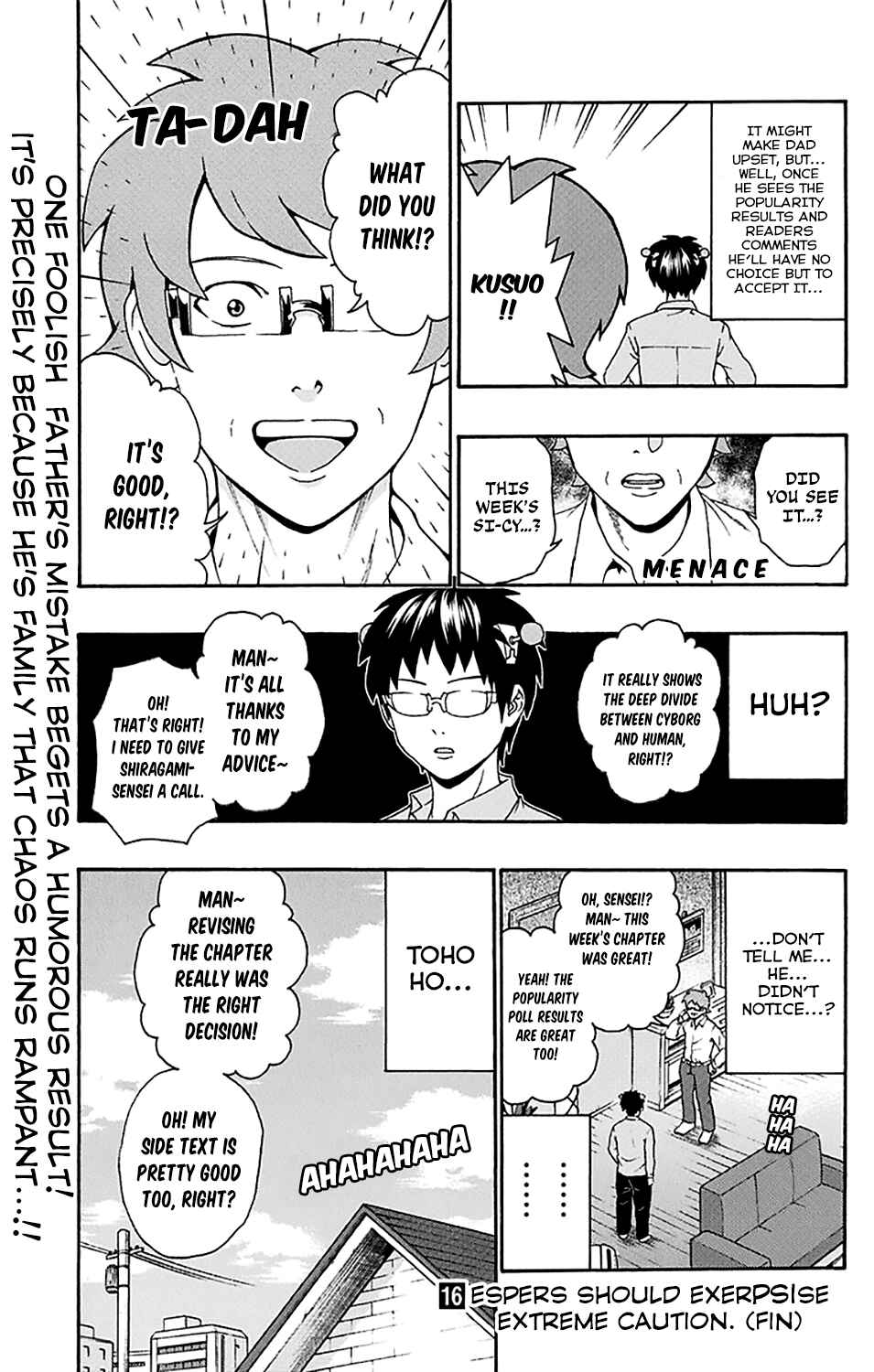 The Disastrous Life of Saiki K. Chapter 172 - Page 16