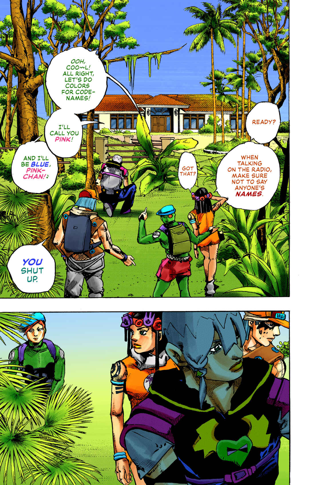 JoJo no Kimyou na Bouken Dai-9-bu: The JOJOLands Color-ban Chapter 2 - Page 32