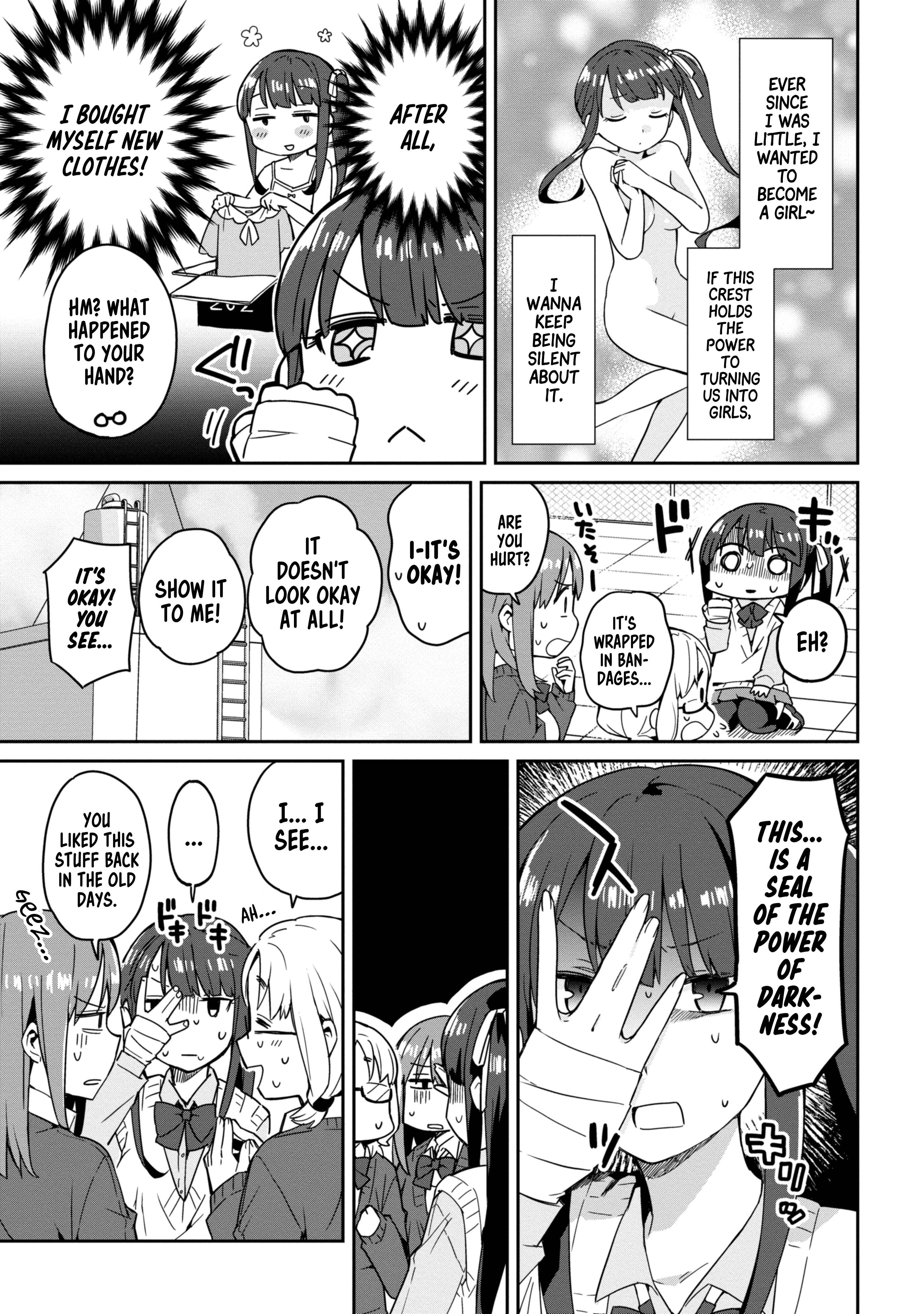 Asa Okitara Onnanoko ni Natteita Danshi Koukousei-tachi no Hanashi Chapter 2 - Page 9