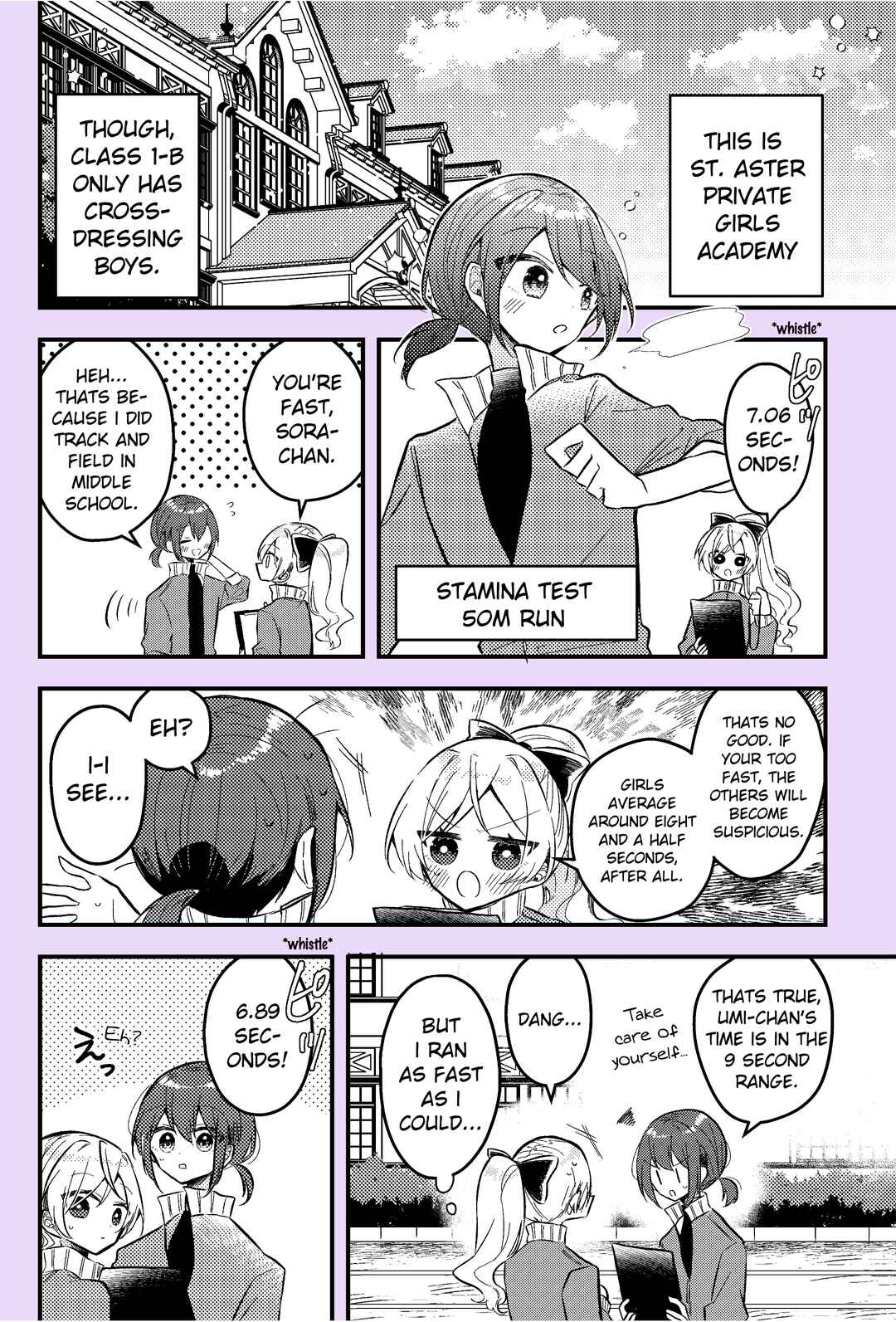 Nikagetsugo ni Seibetsu ga Bareru Josou Danshi Chapter 3 - Page 1