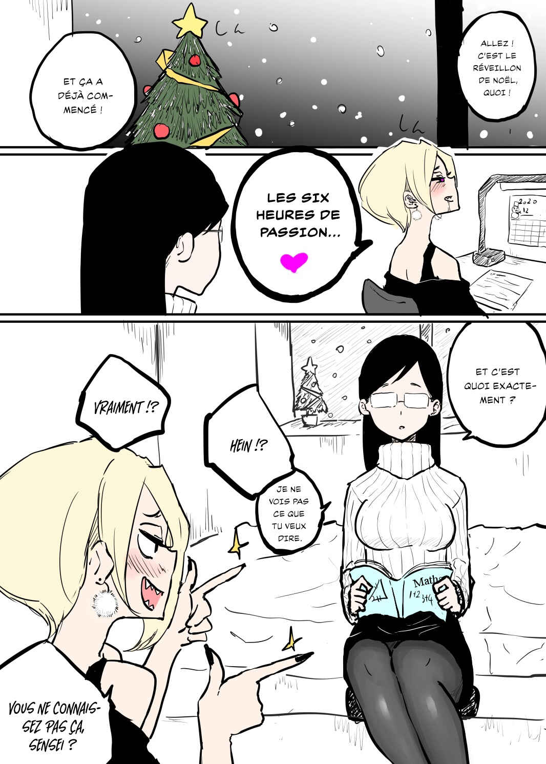 Sousaku Yuri: Christmas Kateikyoushi Yuri Chapter ? - Page 3