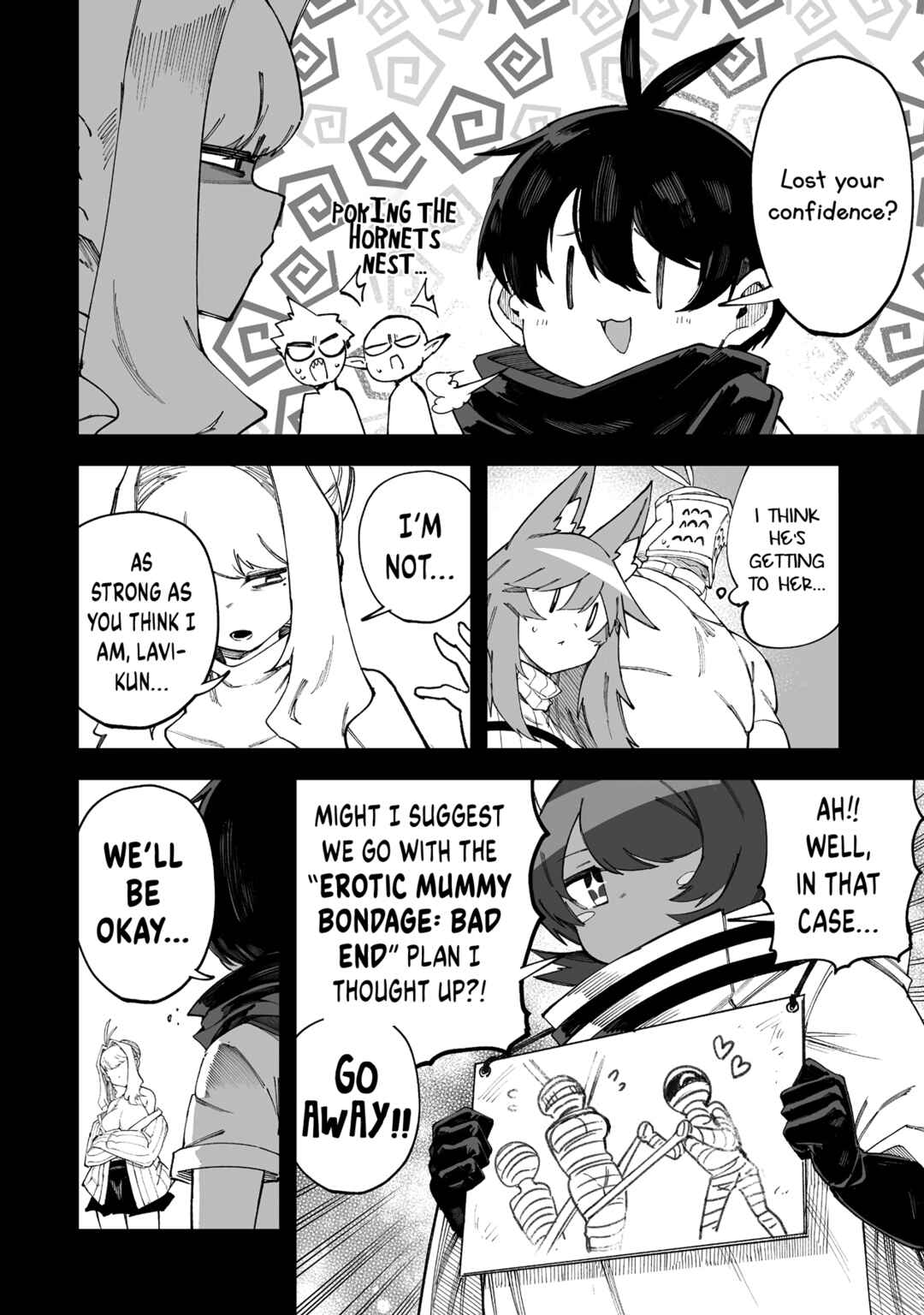 Shiboritoranaide, Onna Shounin-san!! Chapter 59.1 - Page 4