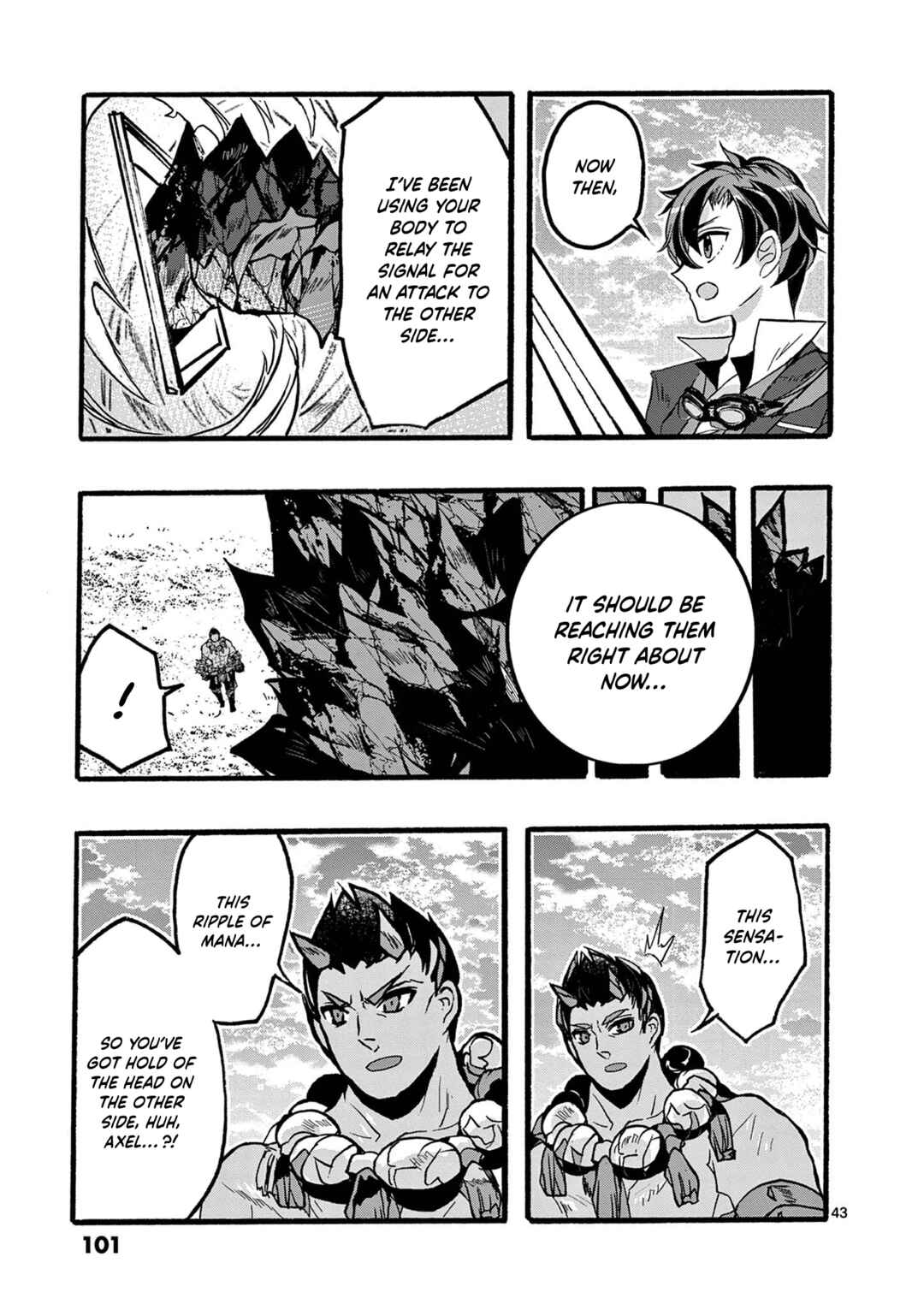 Saikyou Shoku <Ryukishi> Kara Shokyu Shoku <Hakobiya> Ni Nattano Ni, Naze Ka Yushatachi Kara Tayoraretemasu Chapter 46 - Page 44