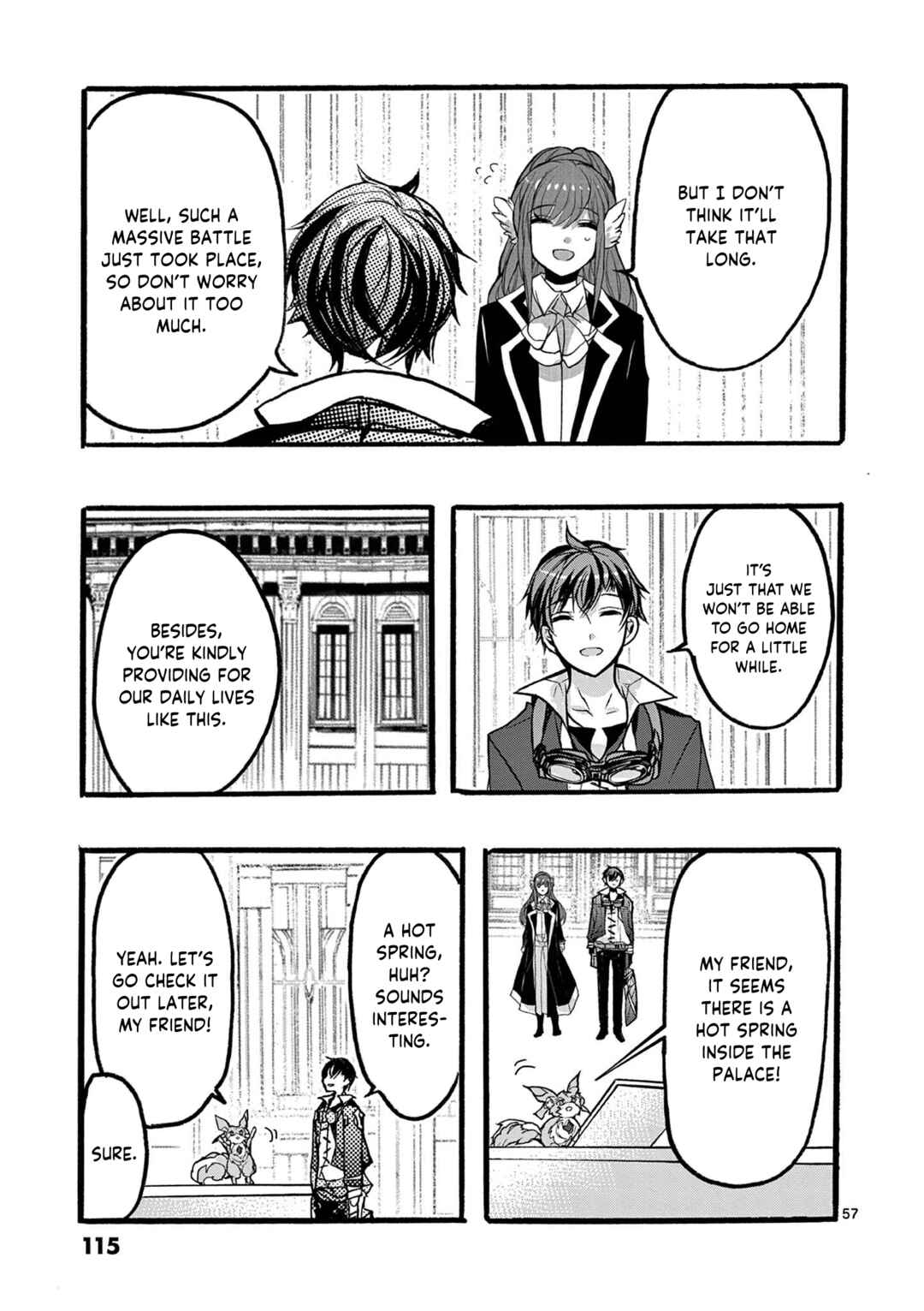 Saikyou Shoku <Ryukishi> Kara Shokyu Shoku <Hakobiya> Ni Nattano Ni, Naze Ka Yushatachi Kara Tayoraretemasu Chapter 46 - Page 57