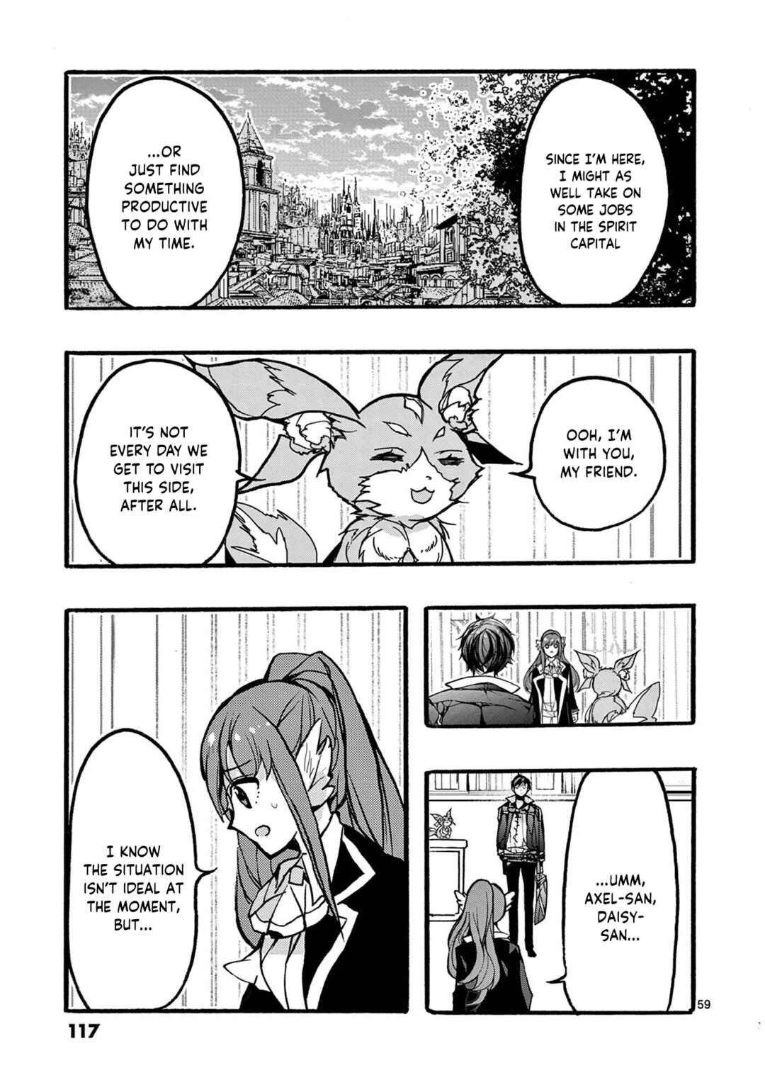 Saikyou Shoku <Ryukishi> Kara Shokyu Shoku <Hakobiya> Ni Nattano Ni, Naze Ka Yushatachi Kara Tayoraretemasu Chapter 46 - Page 59