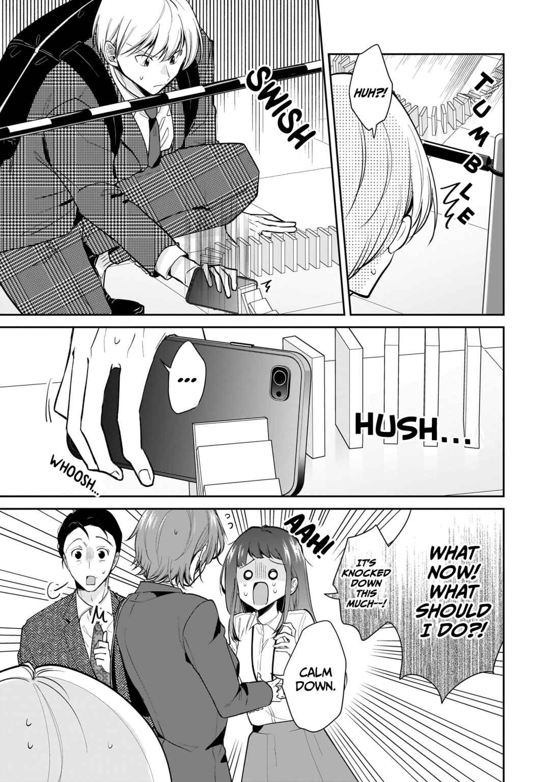 Misato-san wa Amasugi Joushi ni Chotto Kibishii Chapter 12 - Page 9