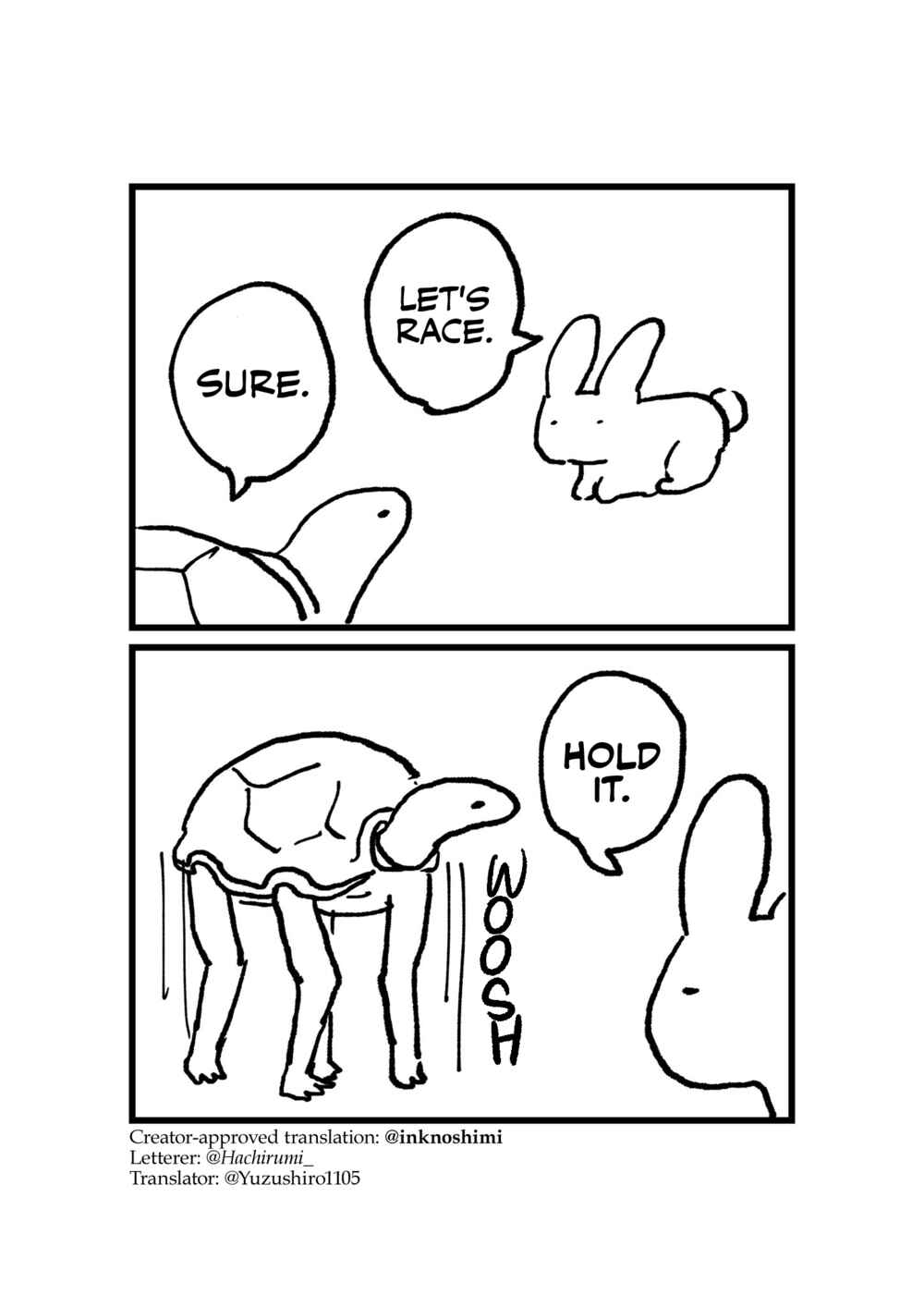 The Rabbit and the Tortoise Chapter ? - Page 1