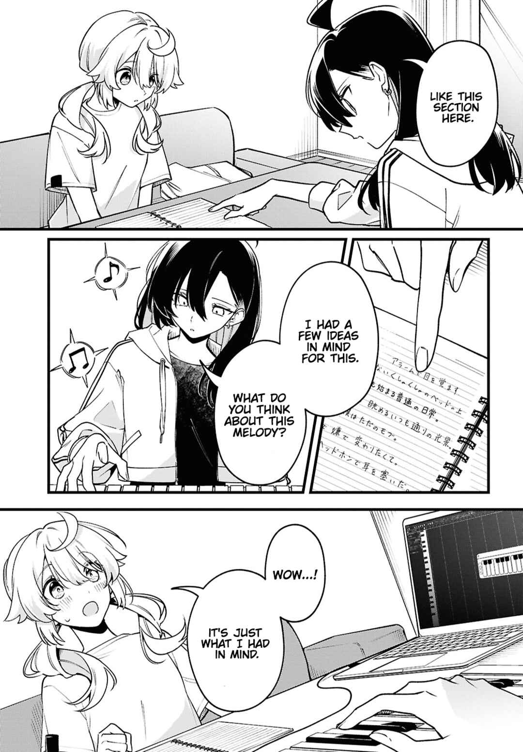 Kimi ga Hoeru Tame no Uta wo, Chapter 5 - Page 8
