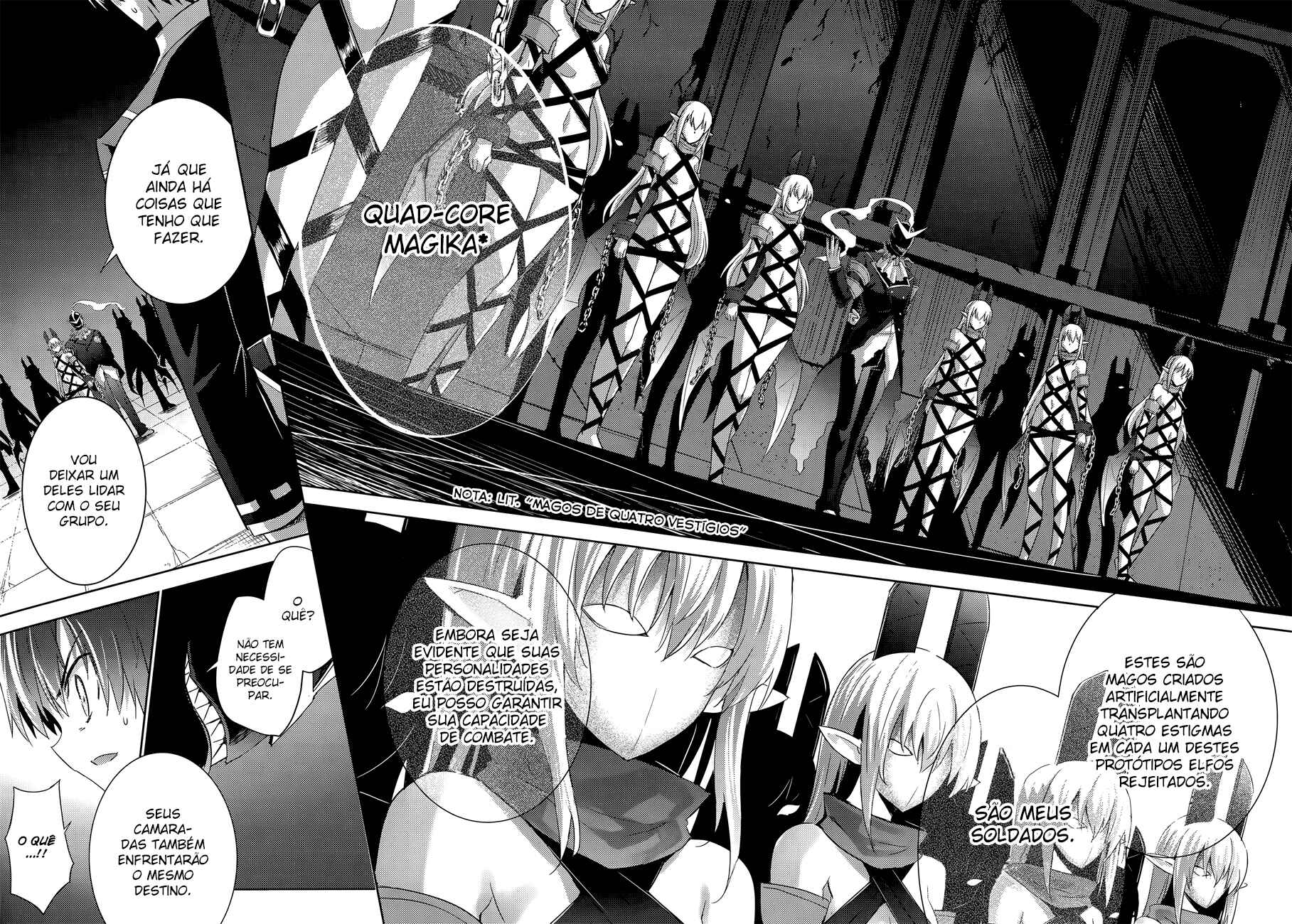 Magika no Kenshi to Shoukan Maou Chapter 33 - Page 8
