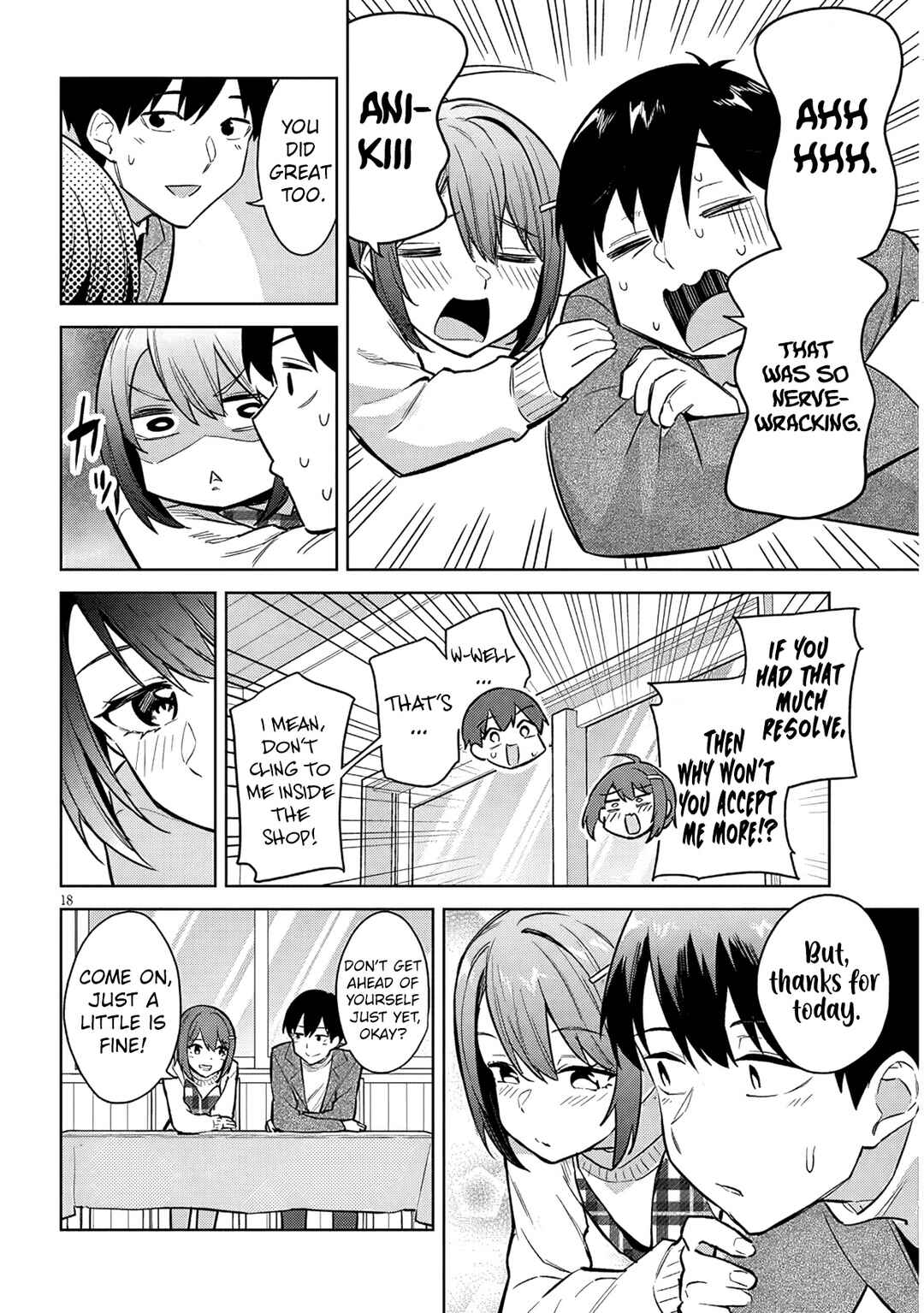Jitsu wa Imouto deshita. ~Saikin Dekita Giri no Otouto no Kyorikan ga Yatara Chikai Wake~ Chapter 35 - Page 19