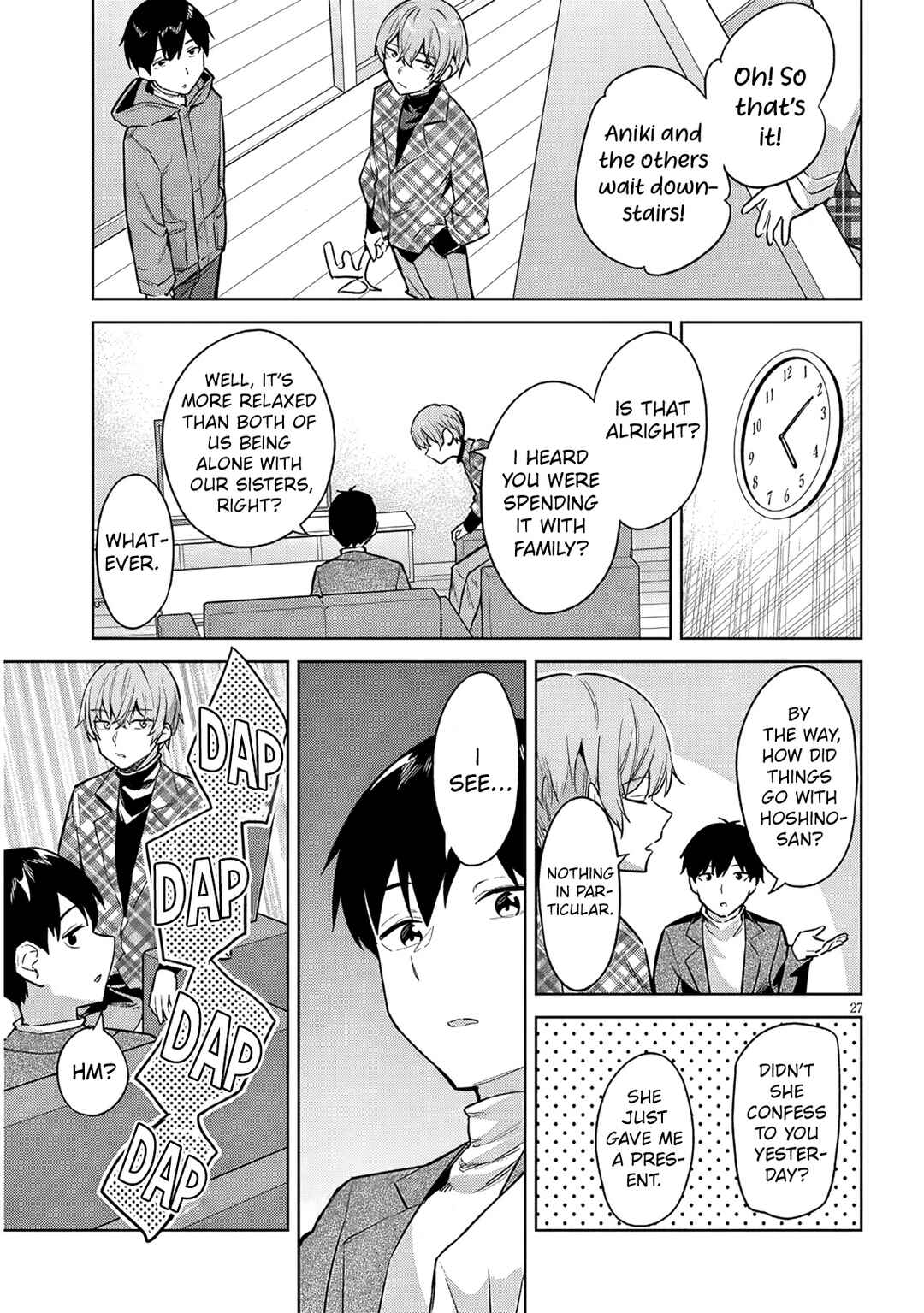 Jitsu wa Imouto deshita. ~Saikin Dekita Giri no Otouto no Kyorikan ga Yatara Chikai Wake~ Chapter 35 - Page 28