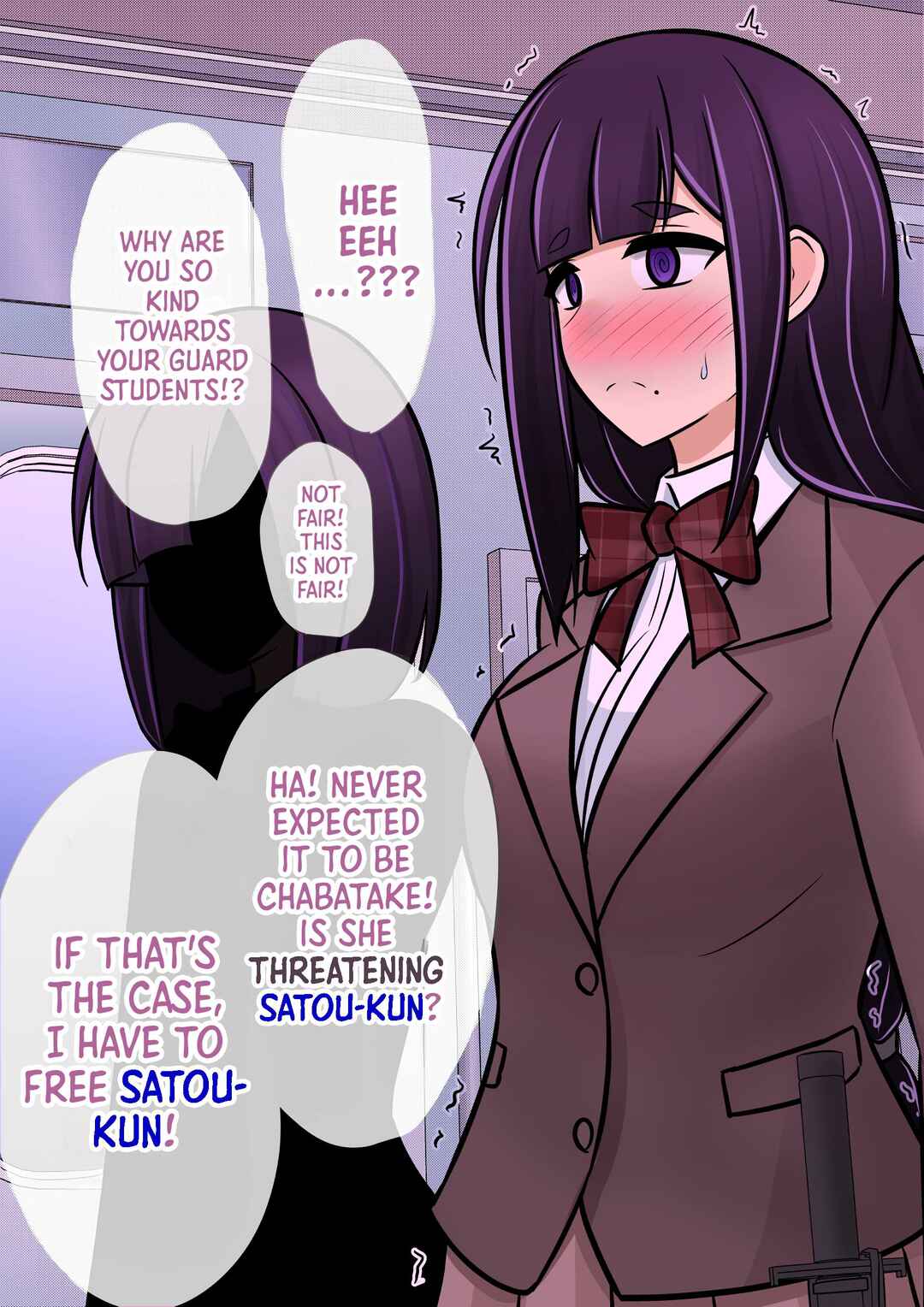 Danjo-hi 1:39 no Heikou Sekai wa Omoi no Hoka Futsuu (Fan Colored) Chapter 93 - Page 6