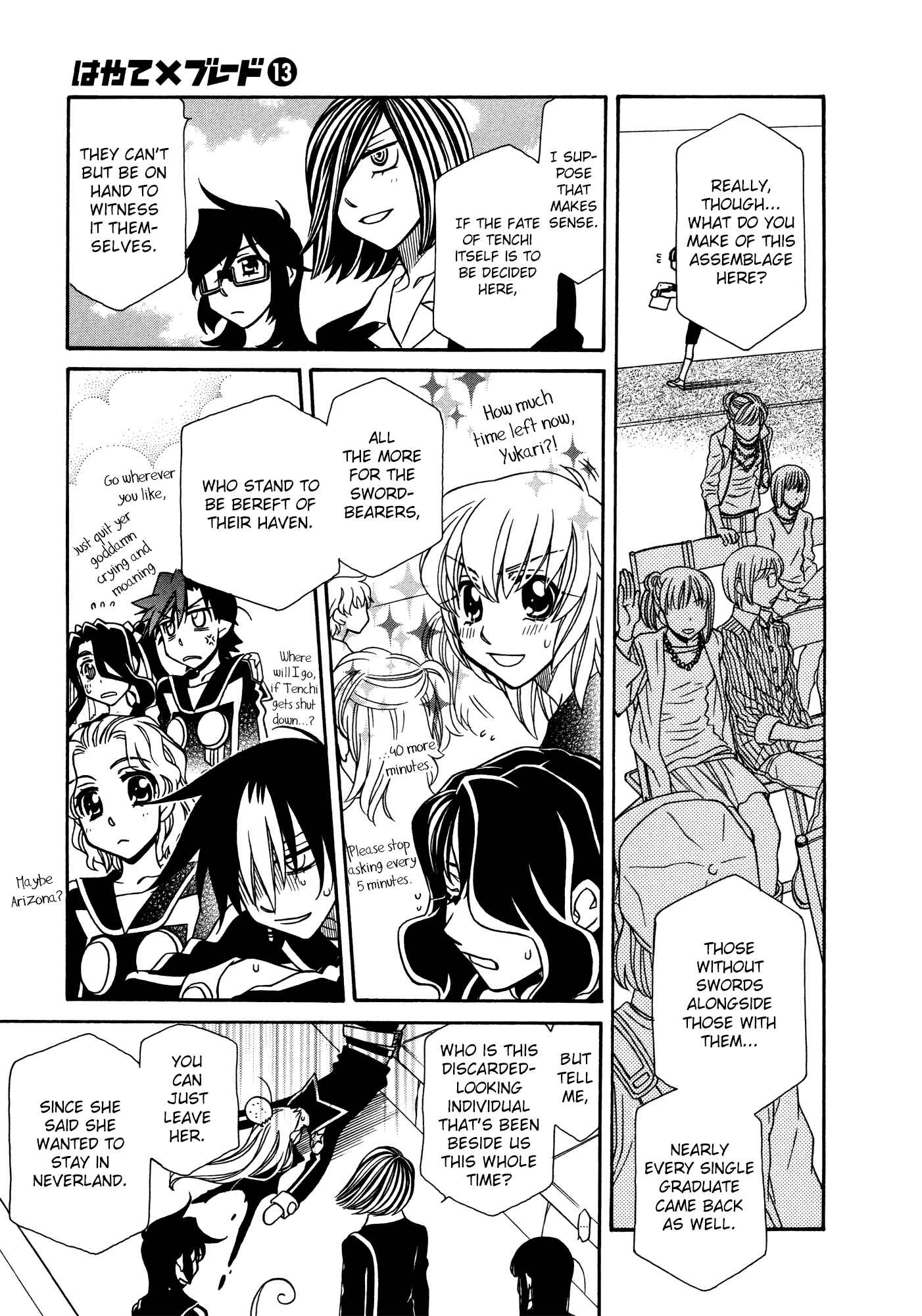 Hayate x Blade Chapter 75 - Page 25