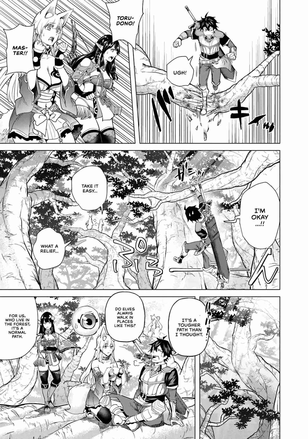 Keikenchi Chochiku de Nonbiri Shoushin Ryokou ~Yuusha to Koibito ni Tsuihou Sareta Senshi no Mujikaku Zamaa~ Chapter 27 - Page 25