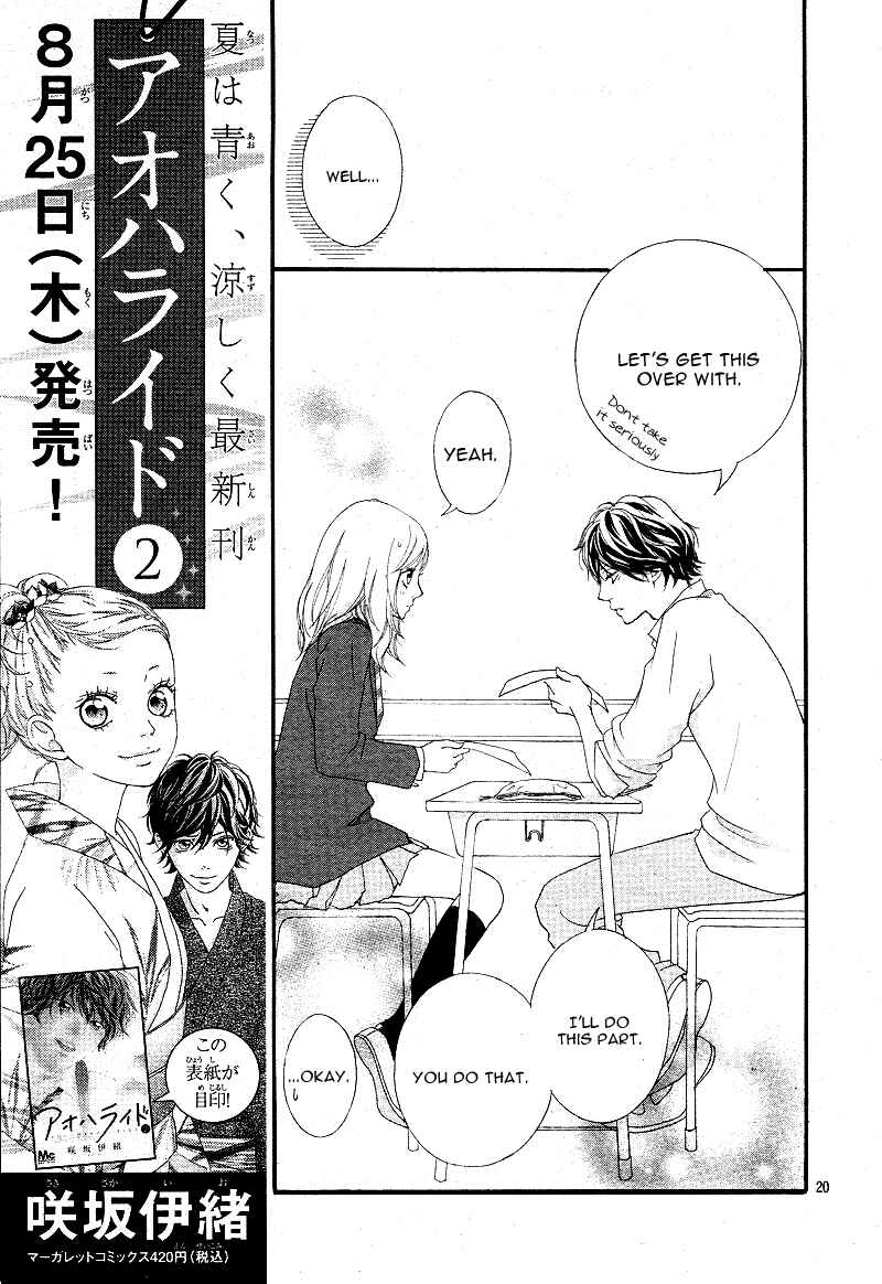 Ao Haru Ride Chapter 8 - Page 22