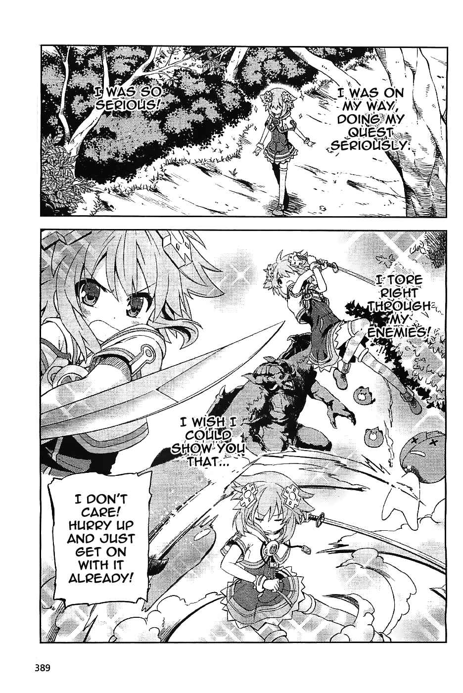 Choujigen Game Neptune: The Animation - Hello New World Chapter 5 - Page 11