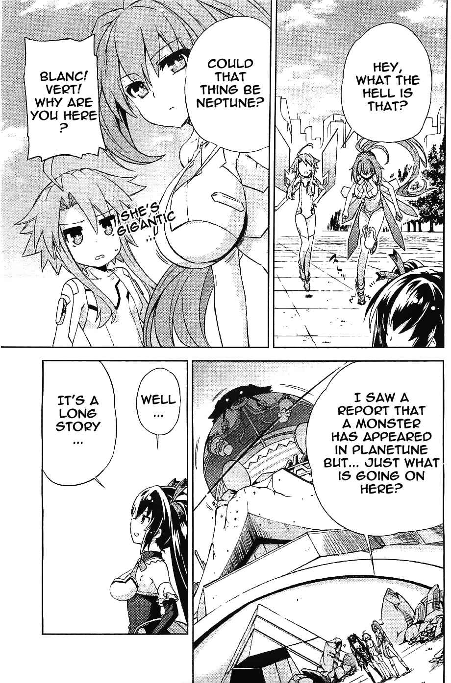 Choujigen Game Neptune: The Animation - Hello New World Chapter 5 - Page 19