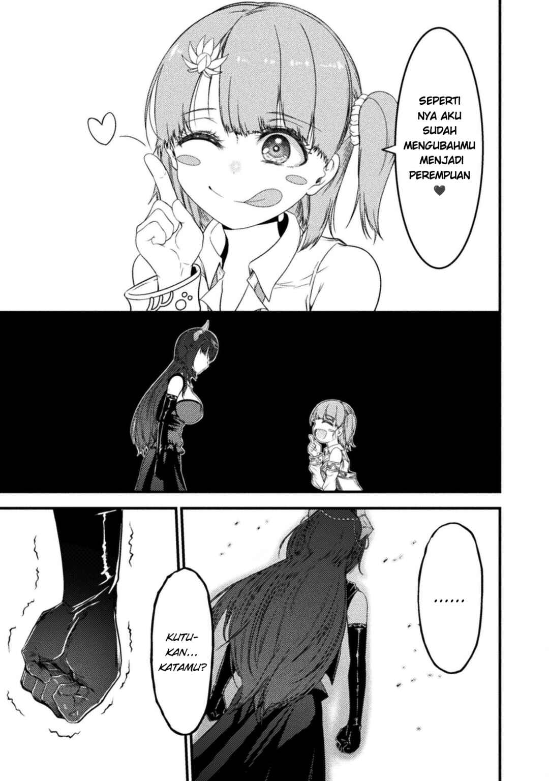 Saikyou Maou wa Musou Shiteta no ni ~Nyotaika Kaijo no Kagi wa Hitodasuke no Tabi deshita~ Chapter 1 - Page 24