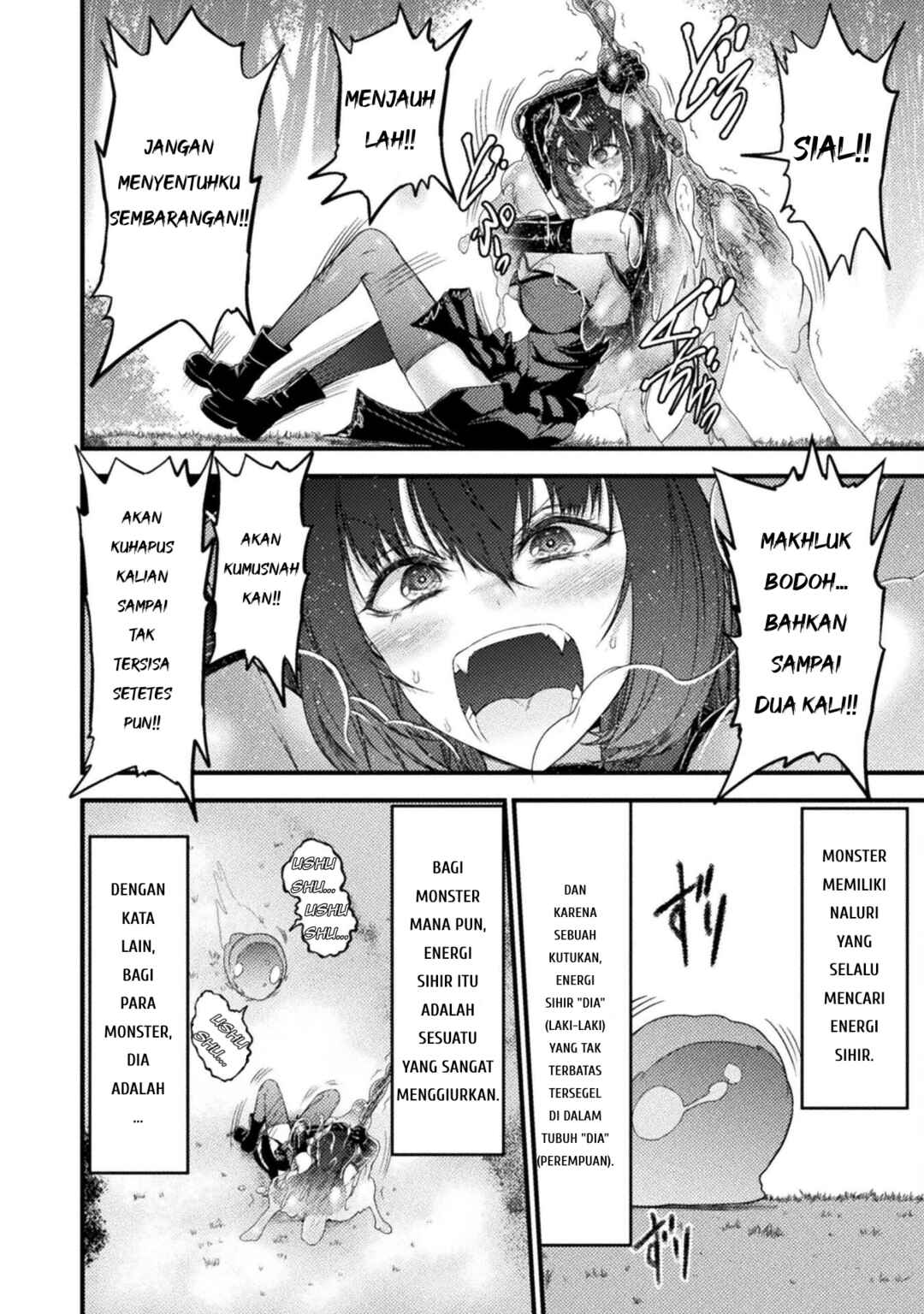 Saikyou Maou wa Musou Shiteta no ni ~Nyotaika Kaijo no Kagi wa Hitodasuke no Tabi deshita~ Chapter 1 - Page 41