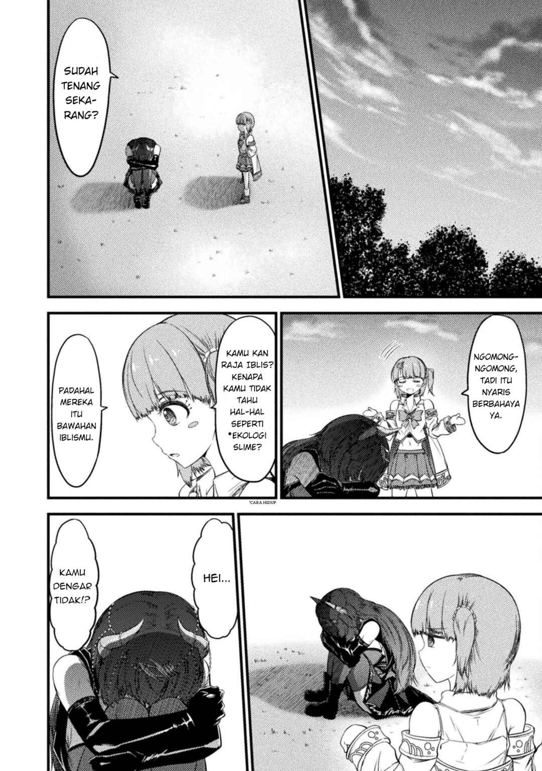 Saikyou Maou wa Musou Shiteta no ni ~Nyotaika Kaijo no Kagi wa Hitodasuke no Tabi deshita~ Chapter 1 - Page 51