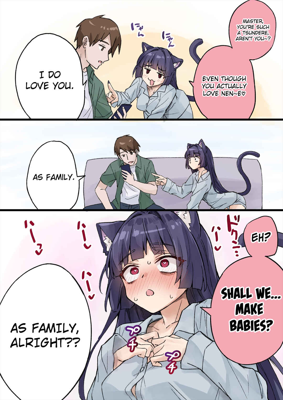 Dokusen Yoku ga Tsuyo Sugiru Yandere Kai Neko-chan Chapter 17 - Page 1