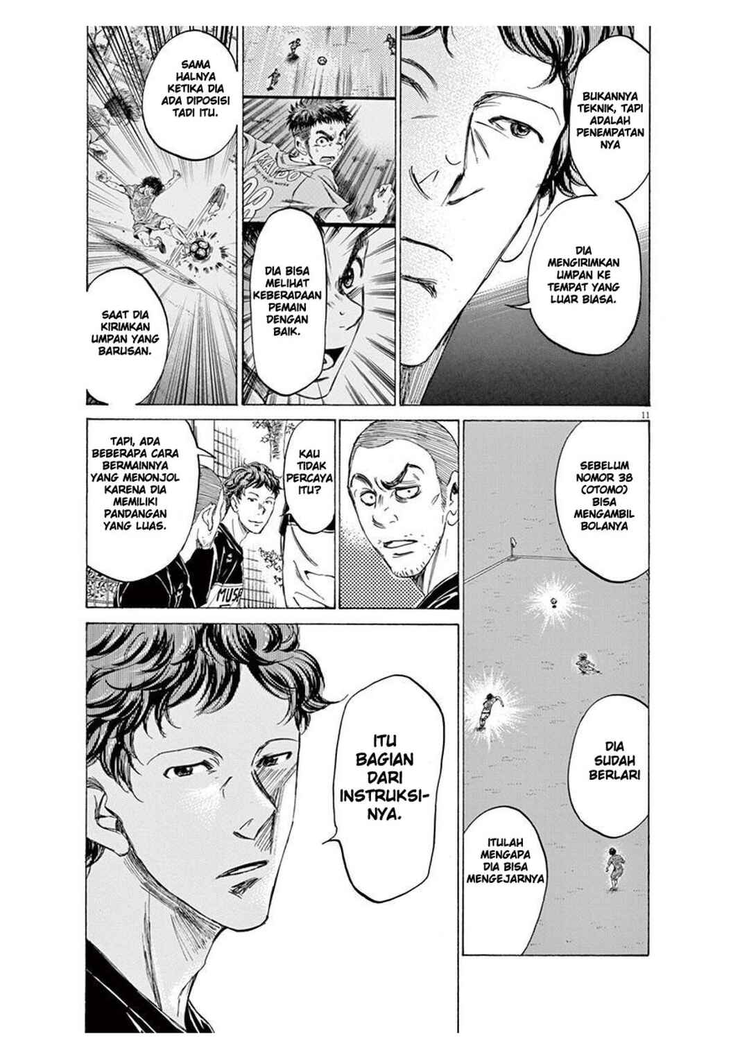 Ao Ashi Chapter 102 - Page 11