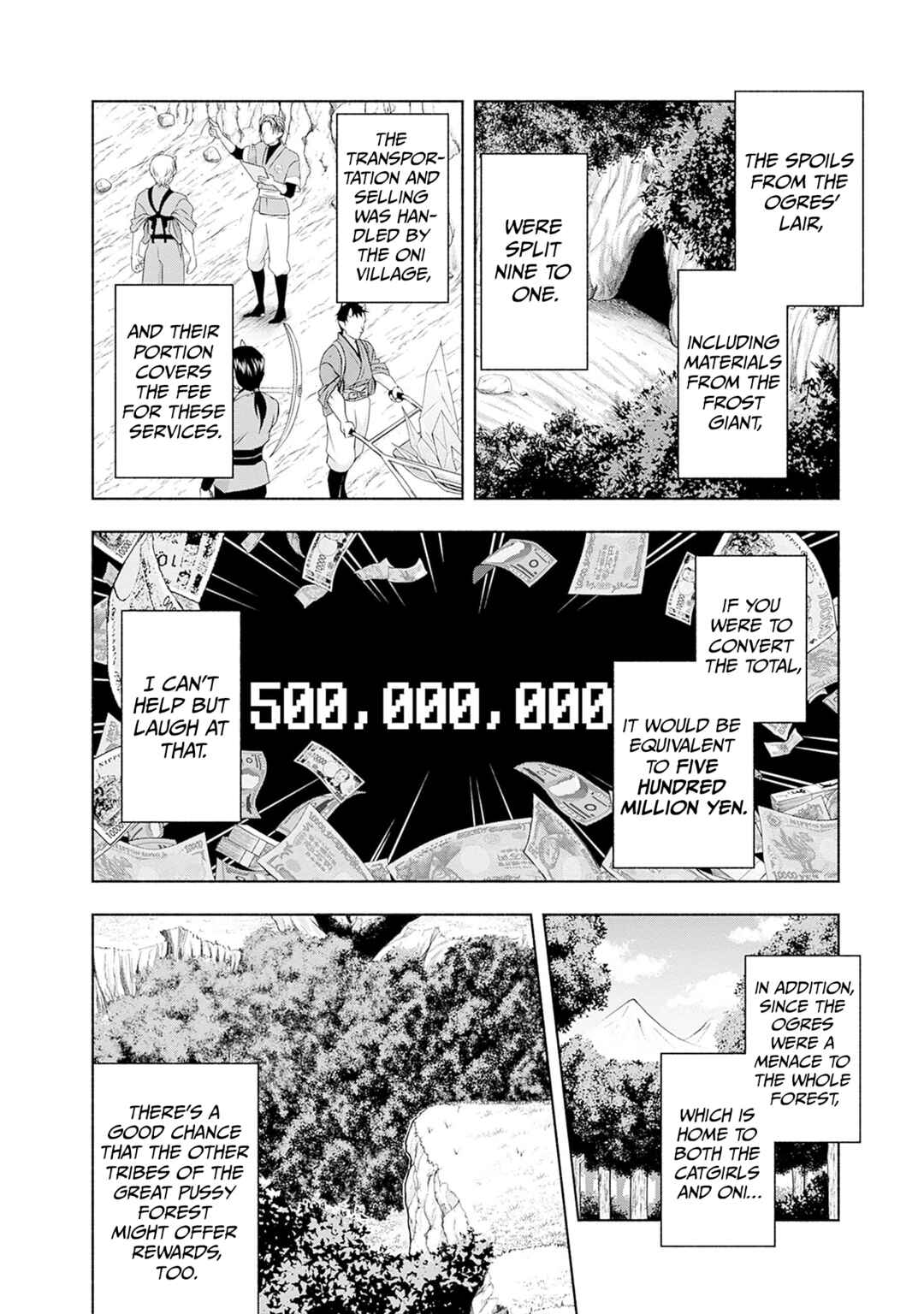 Eroge no Sekai de Slow Life ~Issho ni Isekai Teni shitekita Yarisaa no Daigakusei-tachi ni Tsuihou sareta node, Henkyou de Muteki ni Natte Shin no Heroine-tachi to Yoroshiku Yarimasu~ Chapter 13 - Page 4