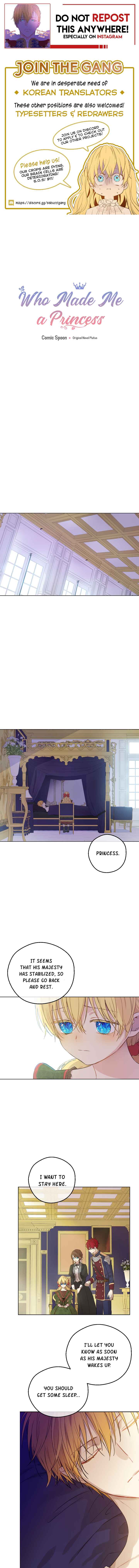 Who Made Me a Princess Chapter 84 - Page 1