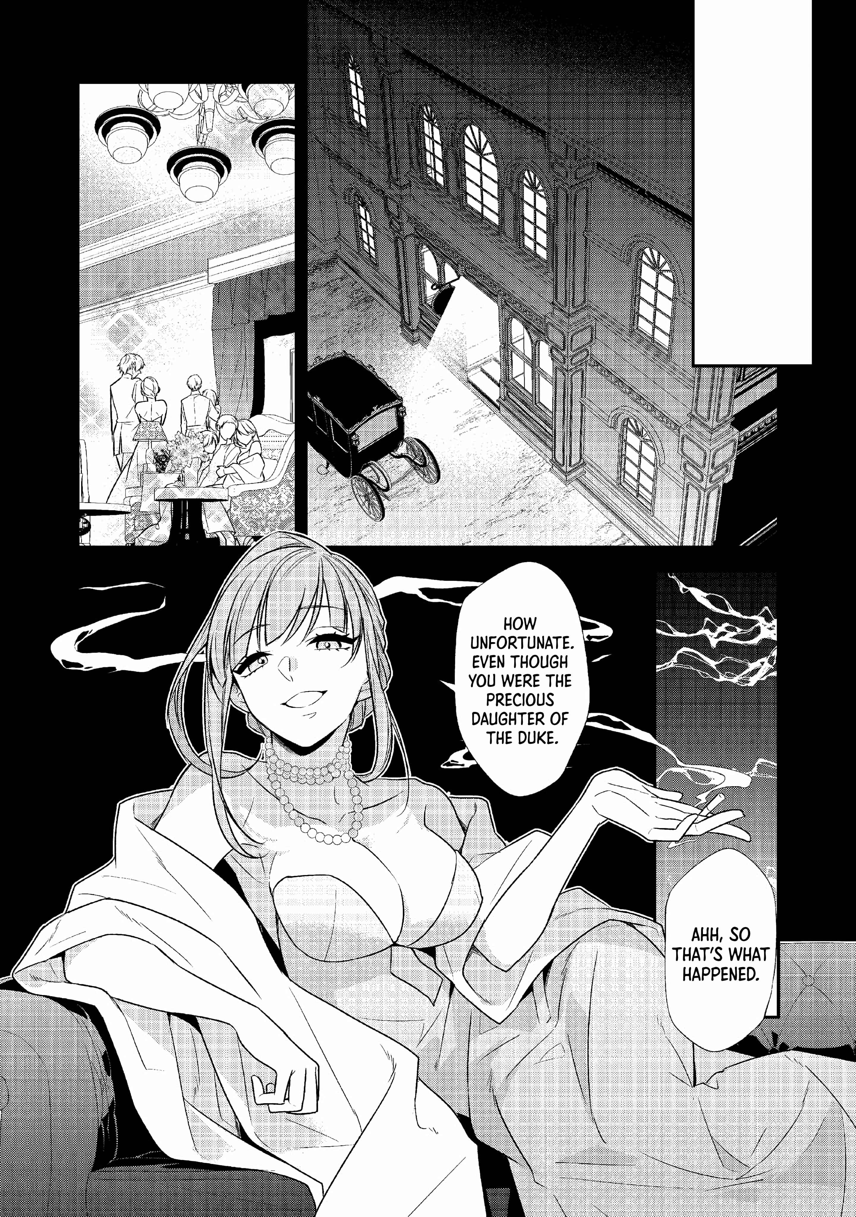Danzai sareta Akuyaku Reijou wa, Gyakkou shite Kanpeki na Akujo wo Mezasu Chapter 1 - Page 12