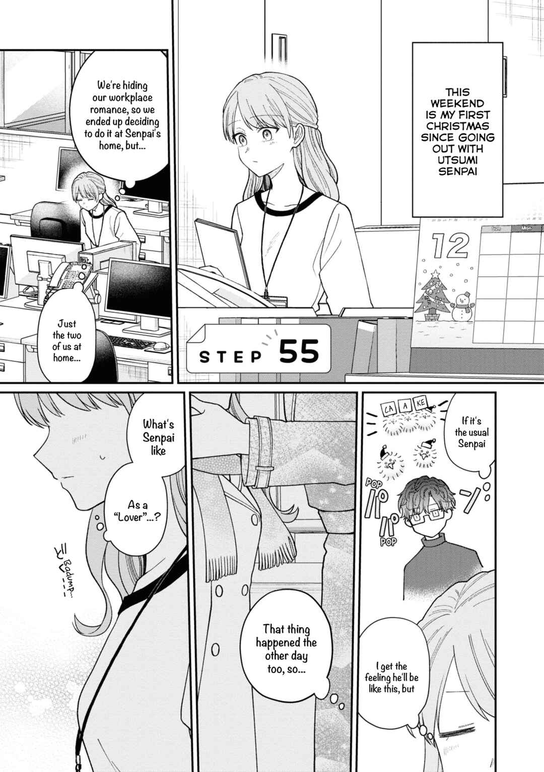 Kuuki ga "Yomeru" Shinnyuu Shain to Buaisou na Senpai Chapter 55 - Page 6