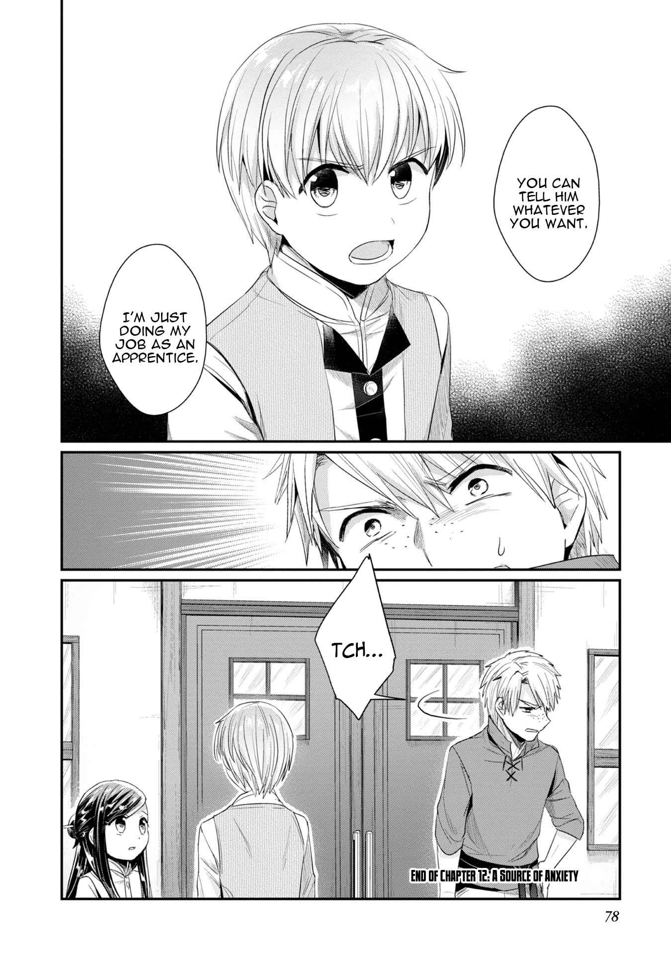 Honzuki no Gekokujou: Shisho ni Naru tame ni wa Shudan o Erandeiraremasen—Dai-2 Bu: Hon no Tamenara Miko ni Naru! Chapter 12 - Page 29