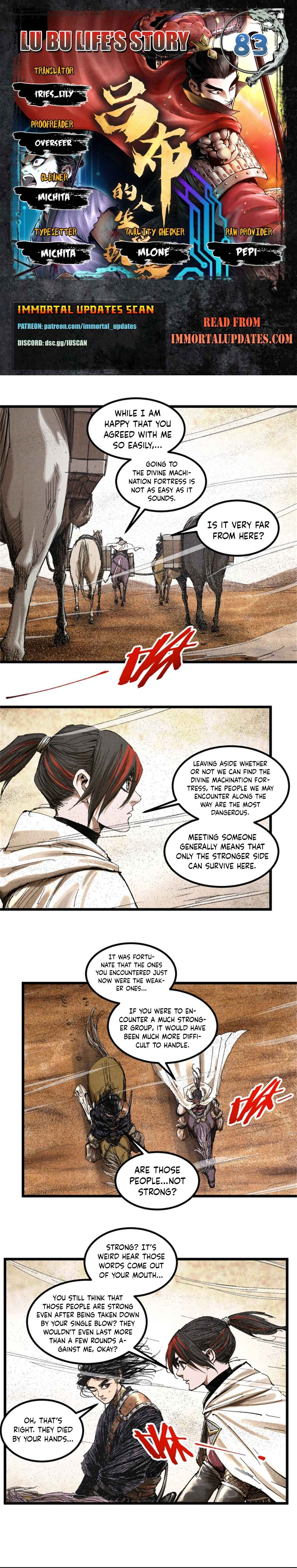 Lu Bu's Life Simulator Chapter 83 - Page 1