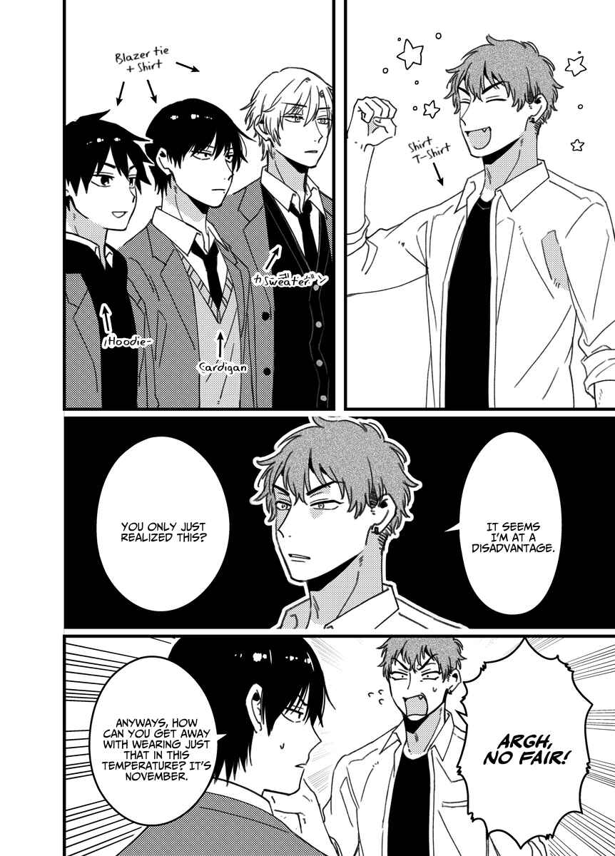 Zettai BL ni Naru Sekai vs. Zettai BL ni Naritakunai Otoko Chapter Twitter Comics Batch 3 - Page 11