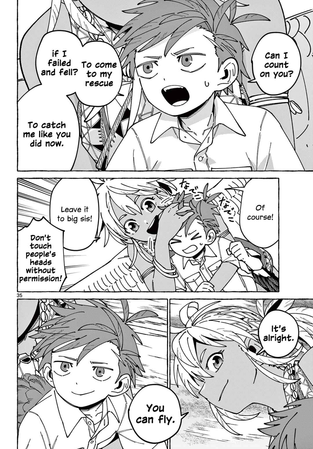 Kaze o Tsubasa de Nagu You ni Chapter ? - Page 36