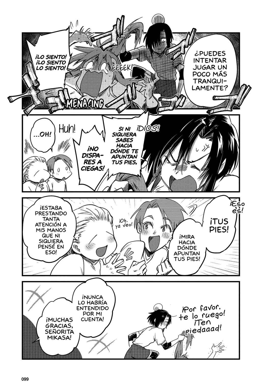 Hinata and Mikasa Chapter 8 - Page 7